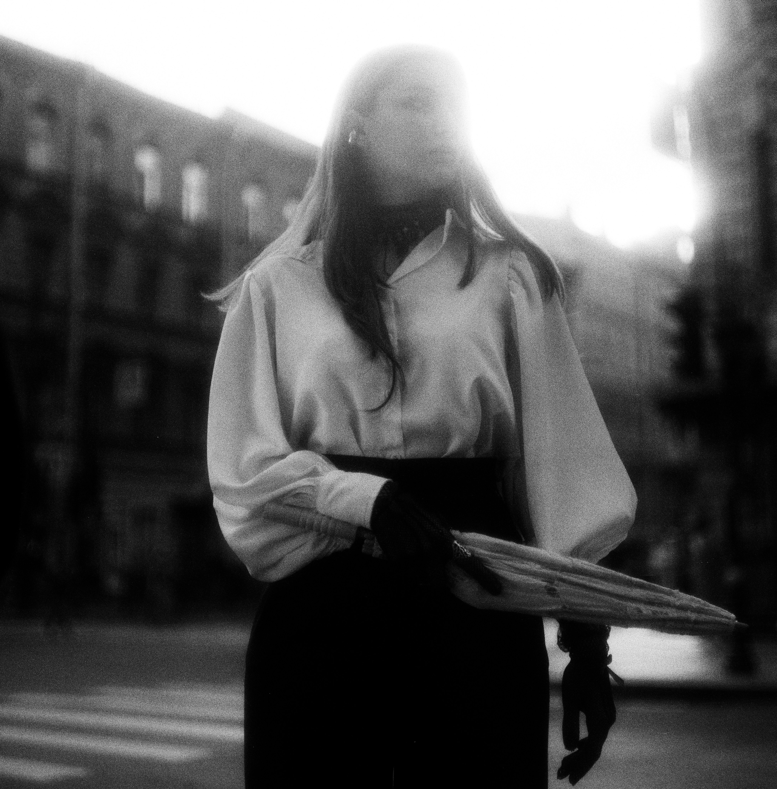 Женский портрет на пленку в Санкт-Петербурге | Уличная фотосъемка