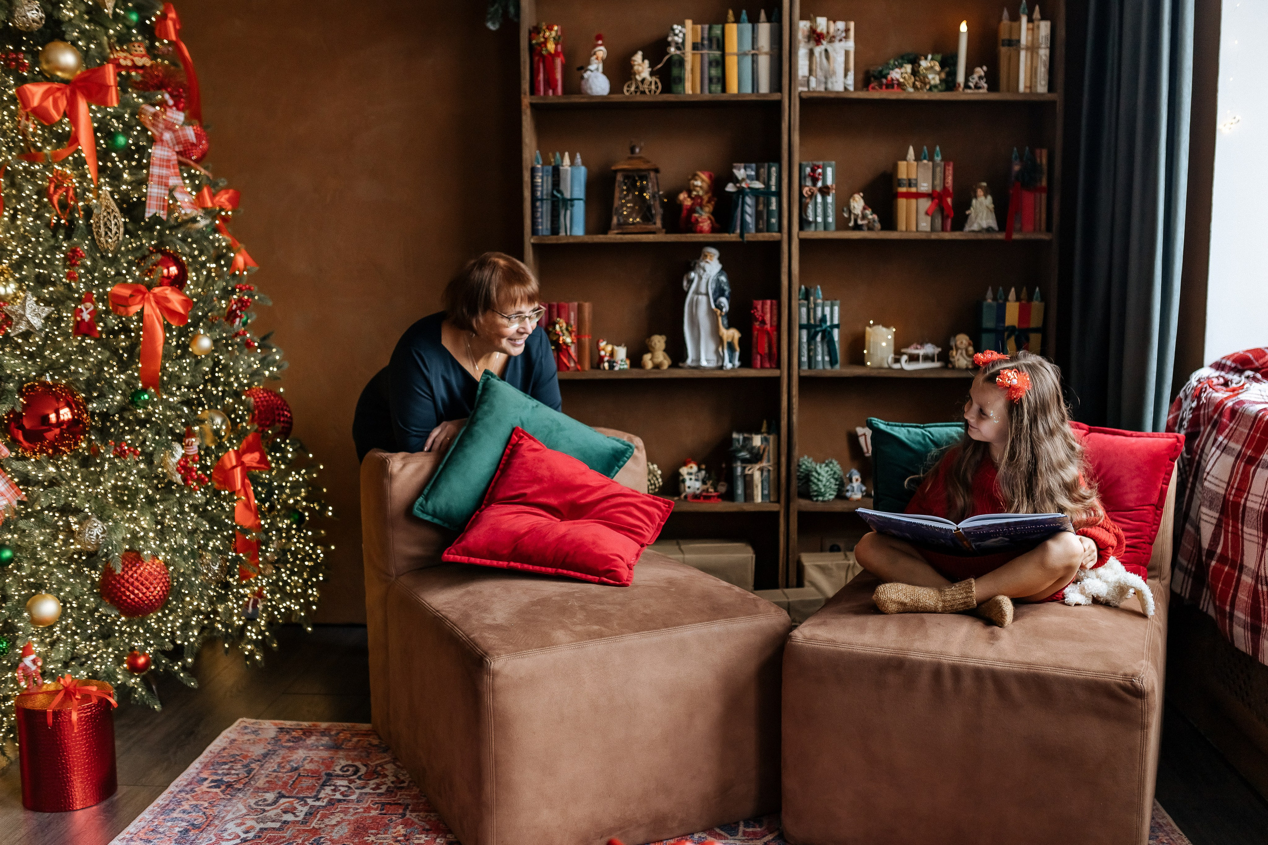 Новогодняя сьемка в студии. Профессиональный фотограф, Москва |Видное Елена Елизарова