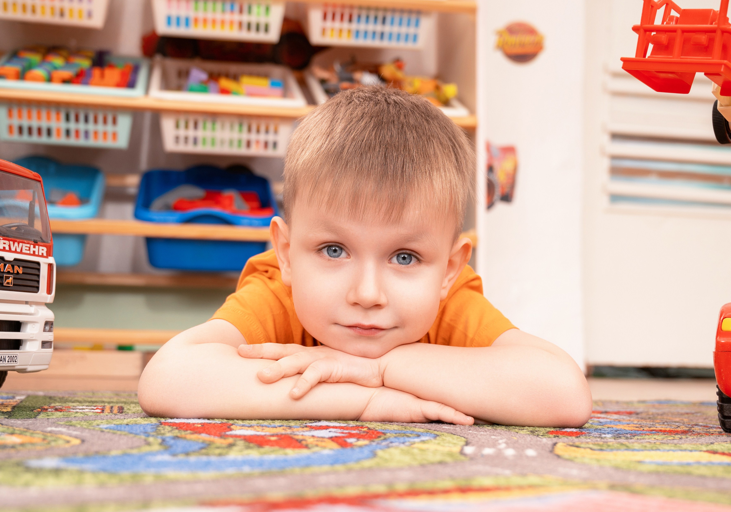 Портрет ребенка в детском саду