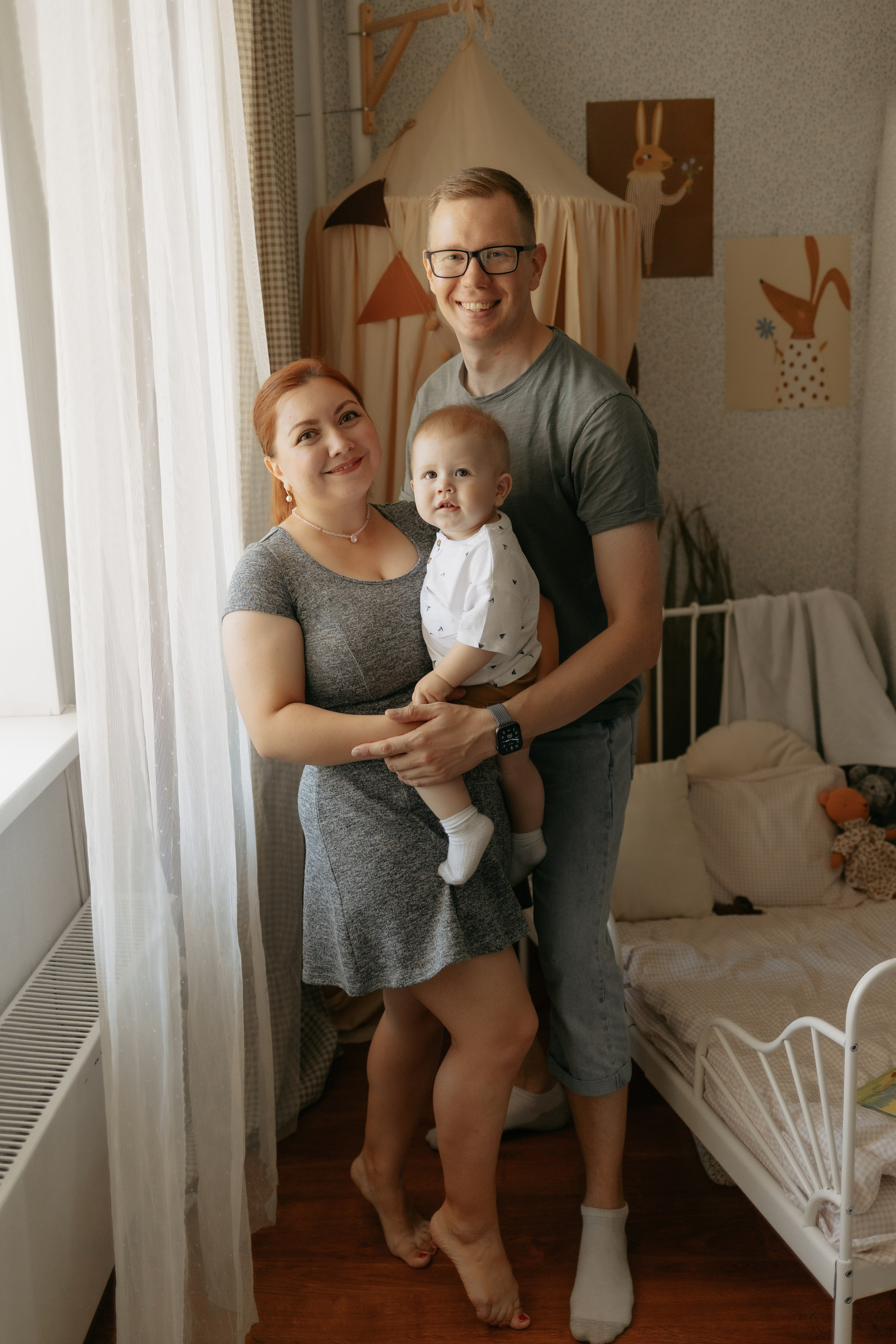 Годики, в моей студии. Фотограф на первый годик, семейный и детский фотограф в Новосибирске