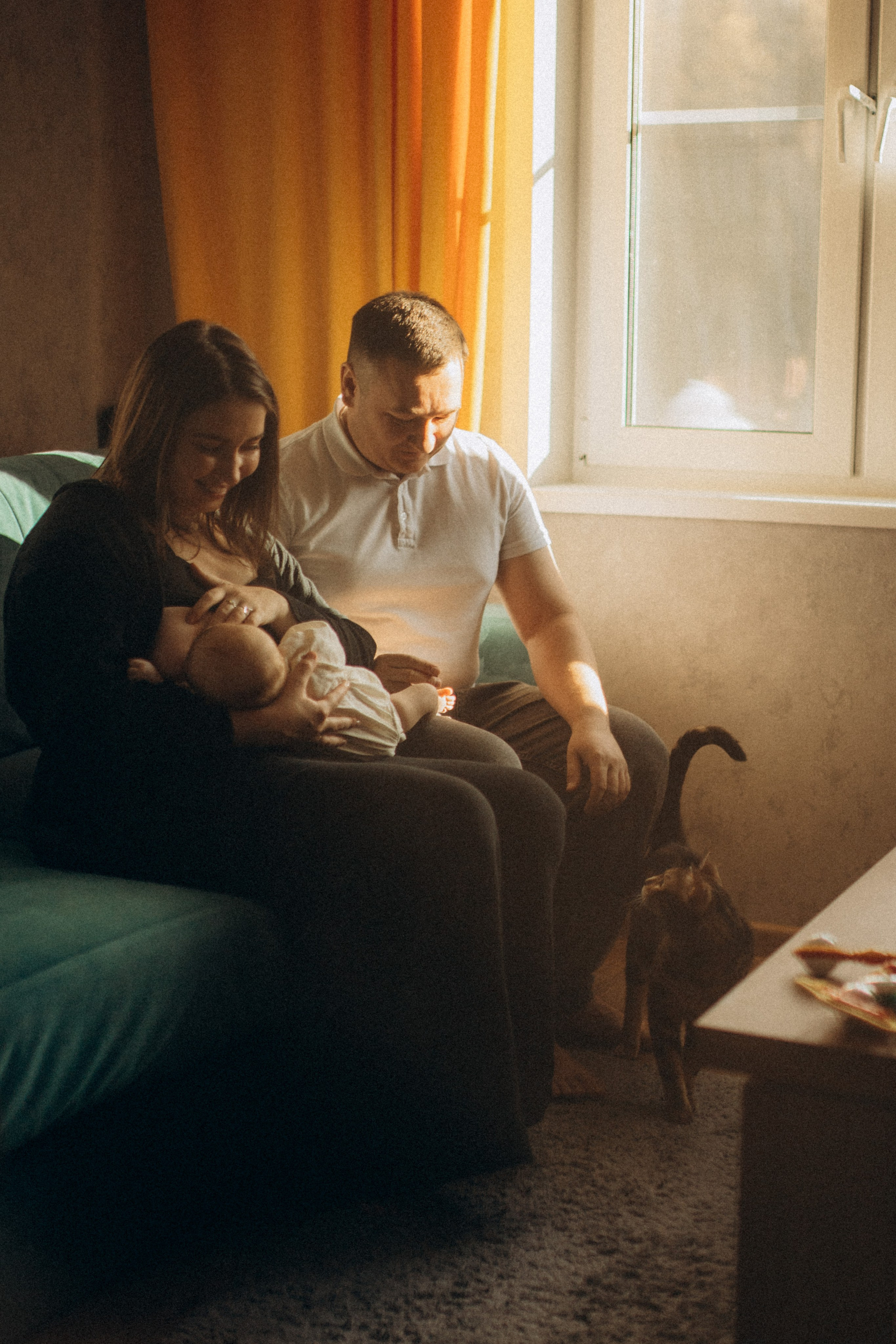 Маша, Рома и Лалита (2 мес). Семейный и детский фотограф Красноярск Иркутск Денк Анна