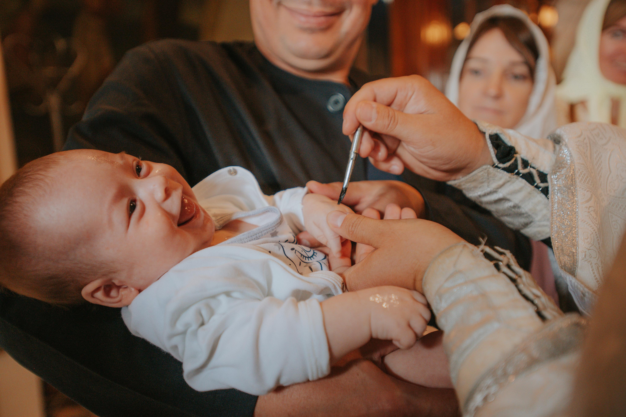 Крещение Романа. Фотограф Алла Елисеева