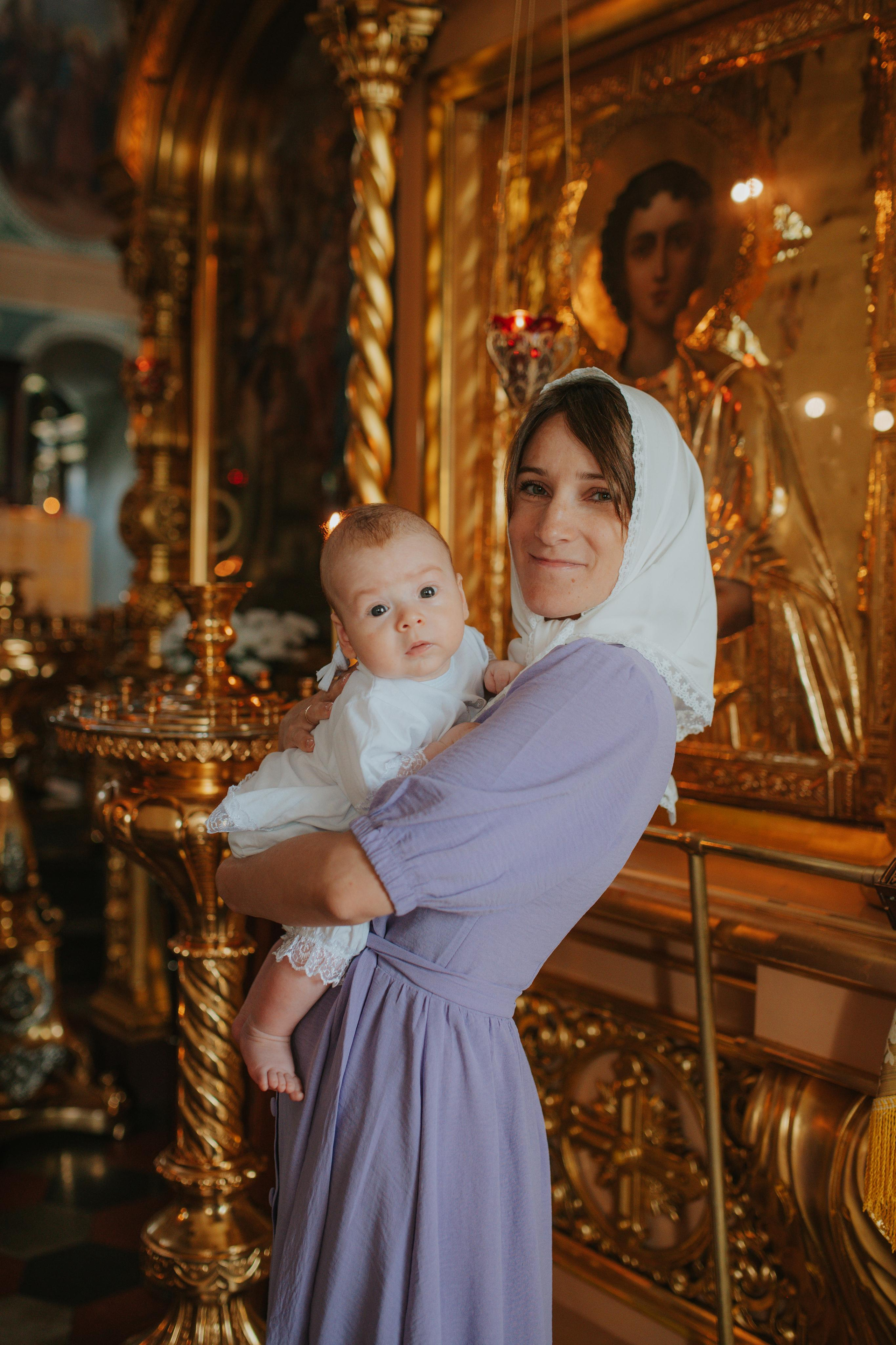 Крещение Романа. Фотограф Алла Елисеева