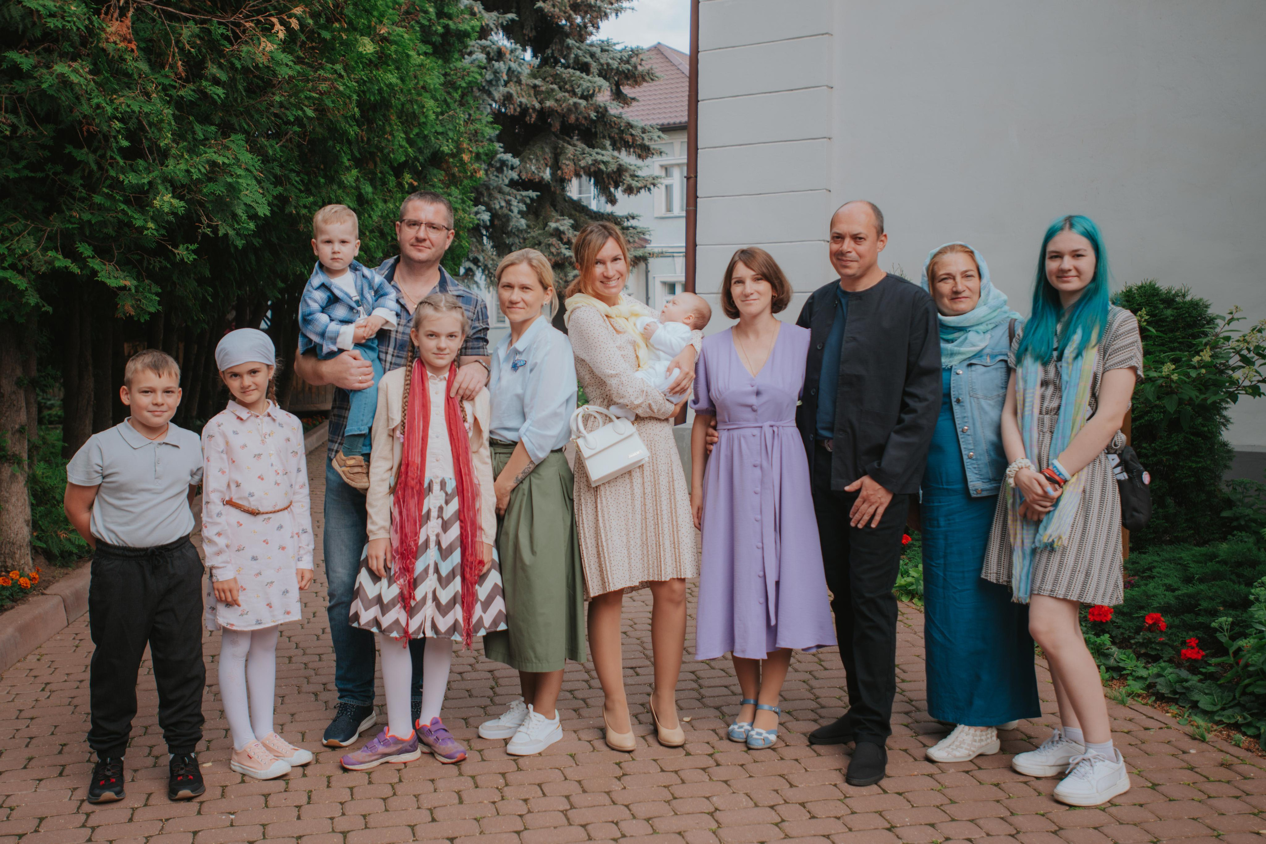 Крещение Романа. Фотограф Алла Елисеева