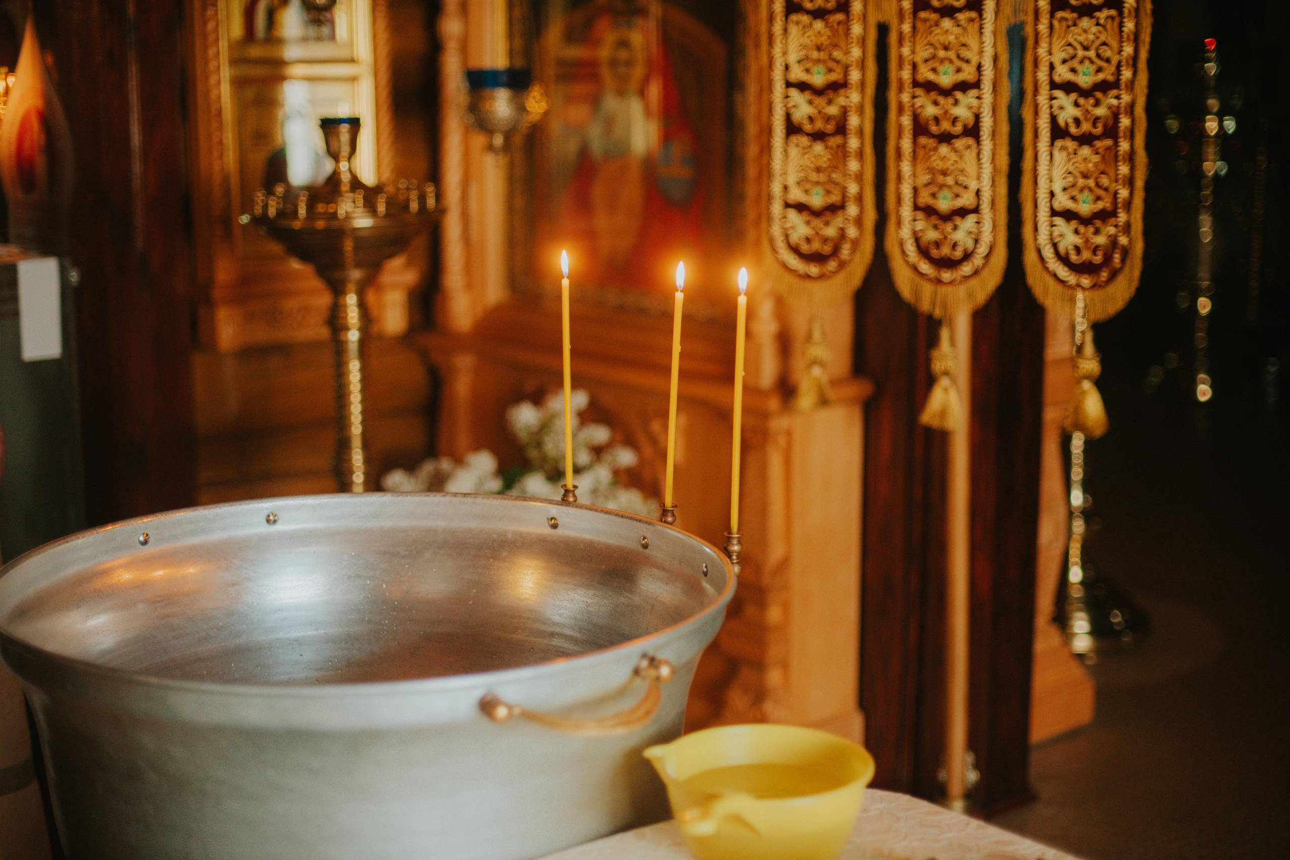 Крещение Катерины. Фотограф Алла Елисеева