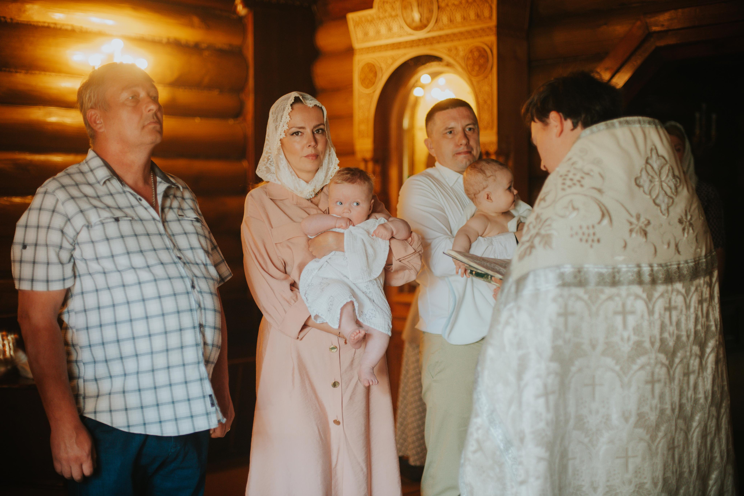 Крещение Катерины. Фотограф Алла Елисеева