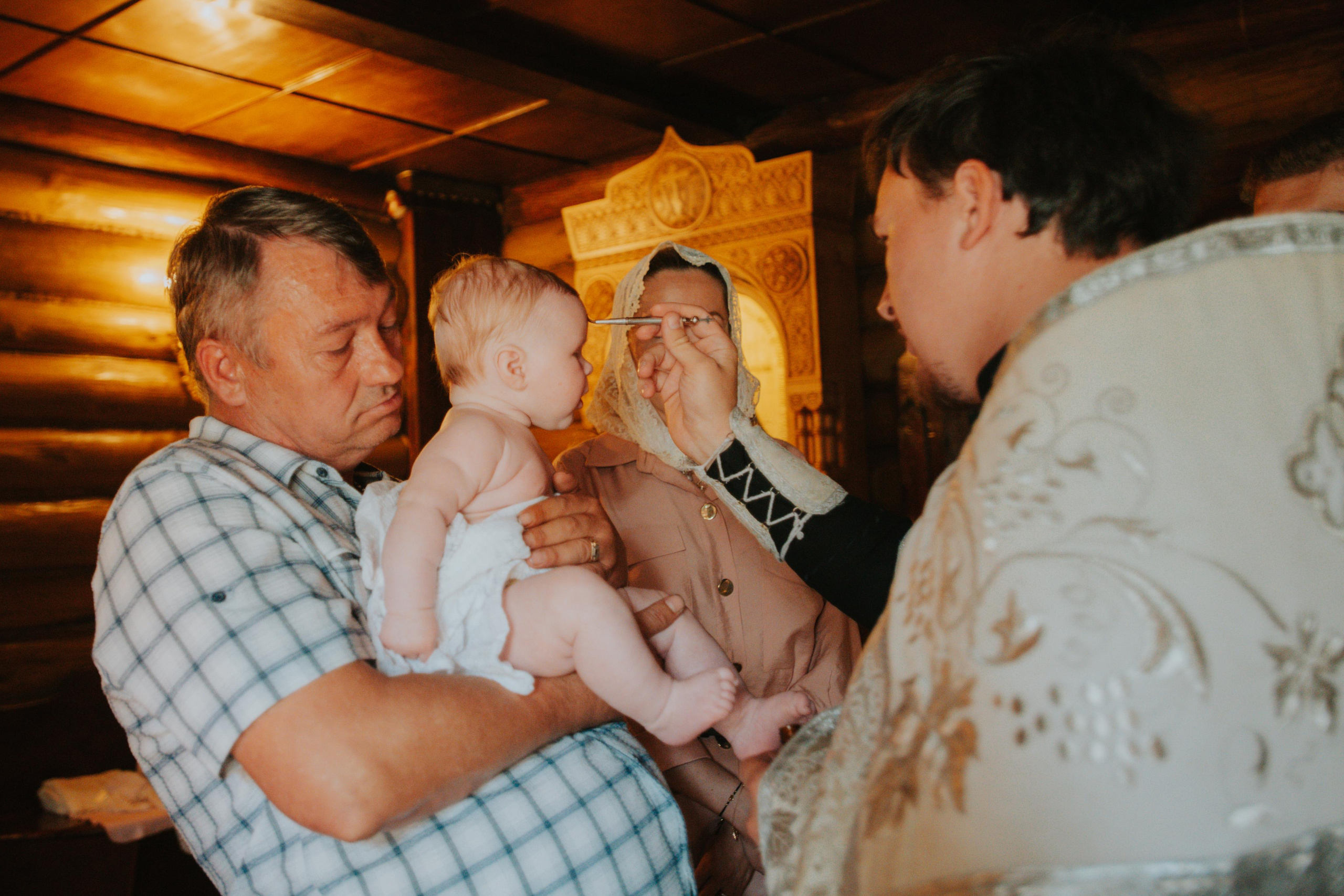 Крещение Катерины. Фотограф Алла Елисеева