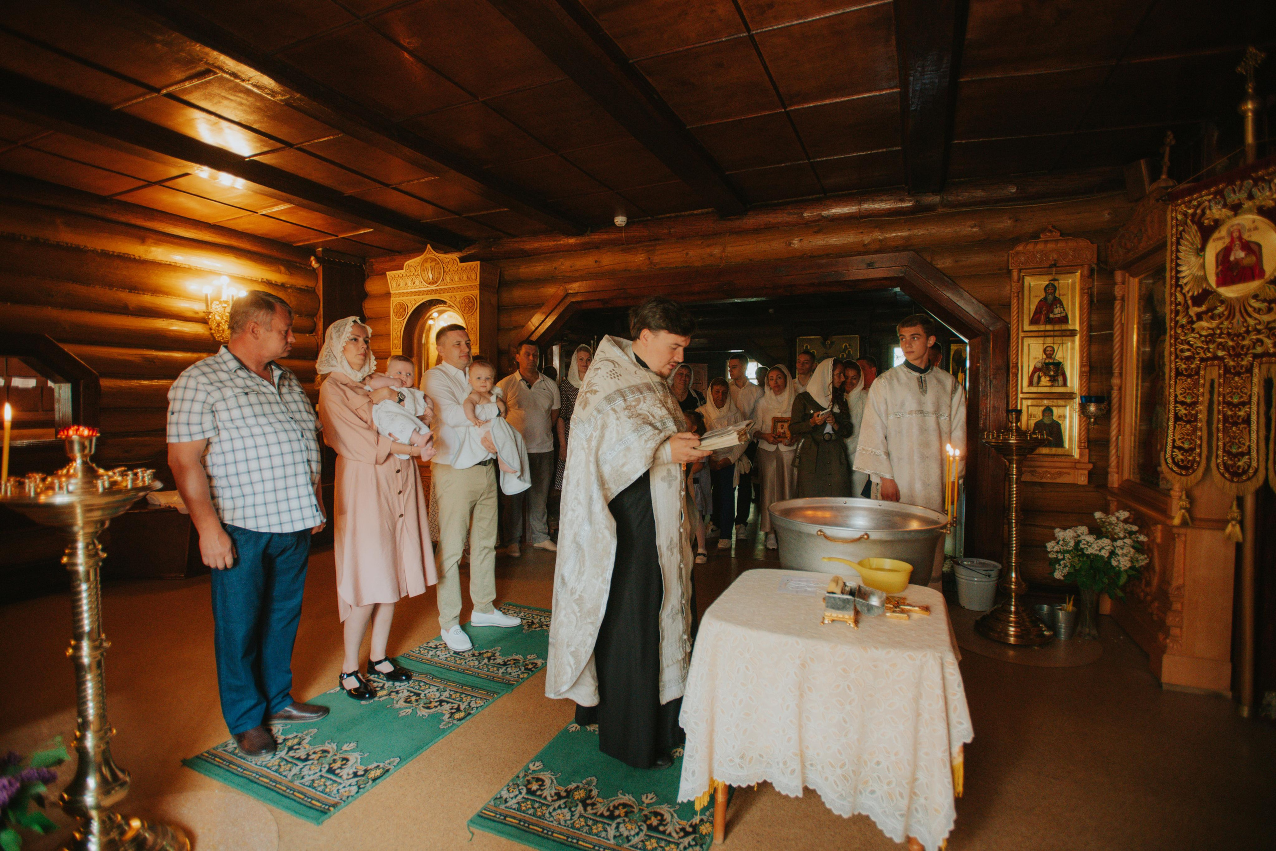 Крещение Катерины. Фотограф Алла Елисеева