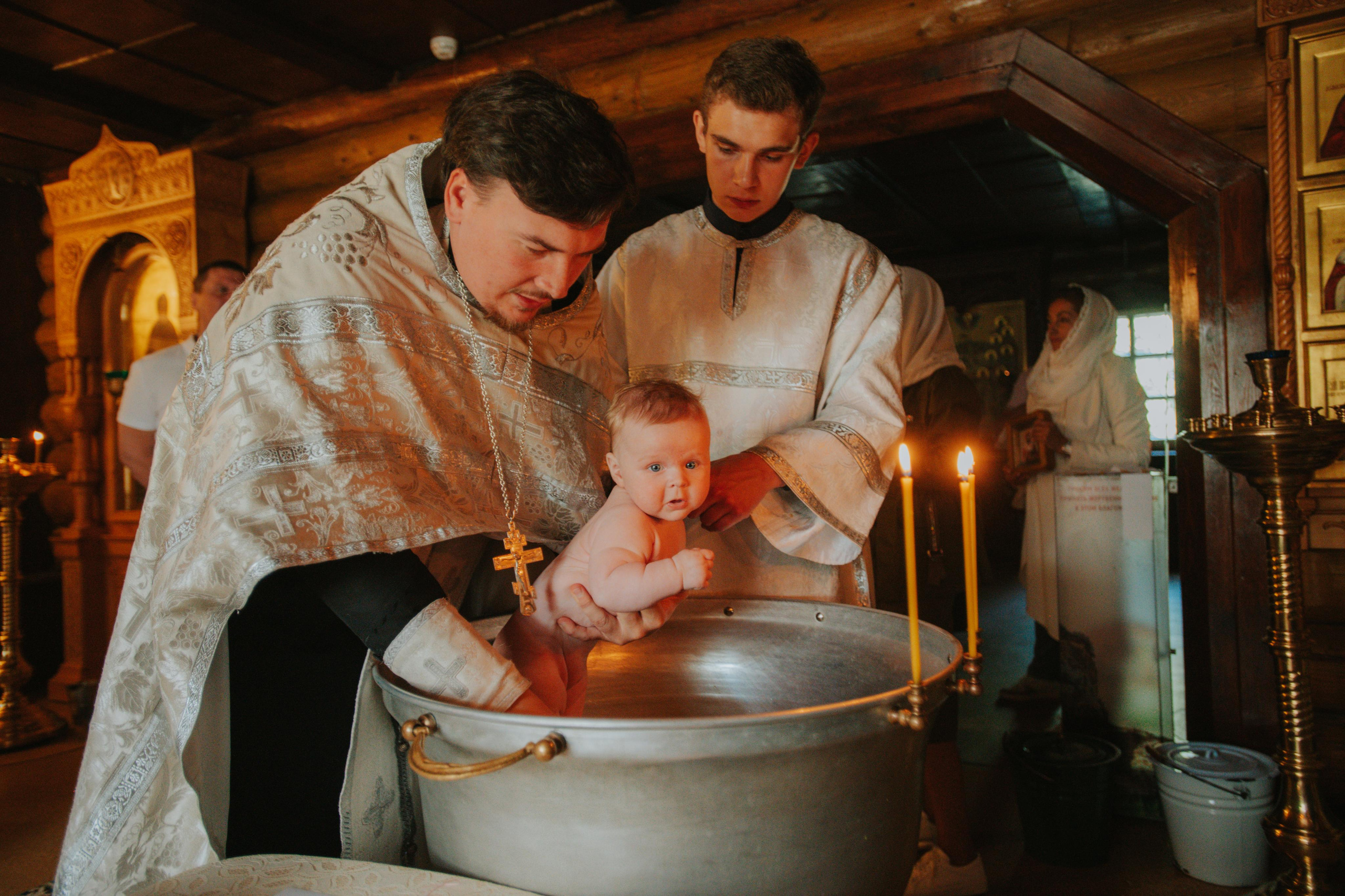 Крещение Катерины. Фотограф Алла Елисеева