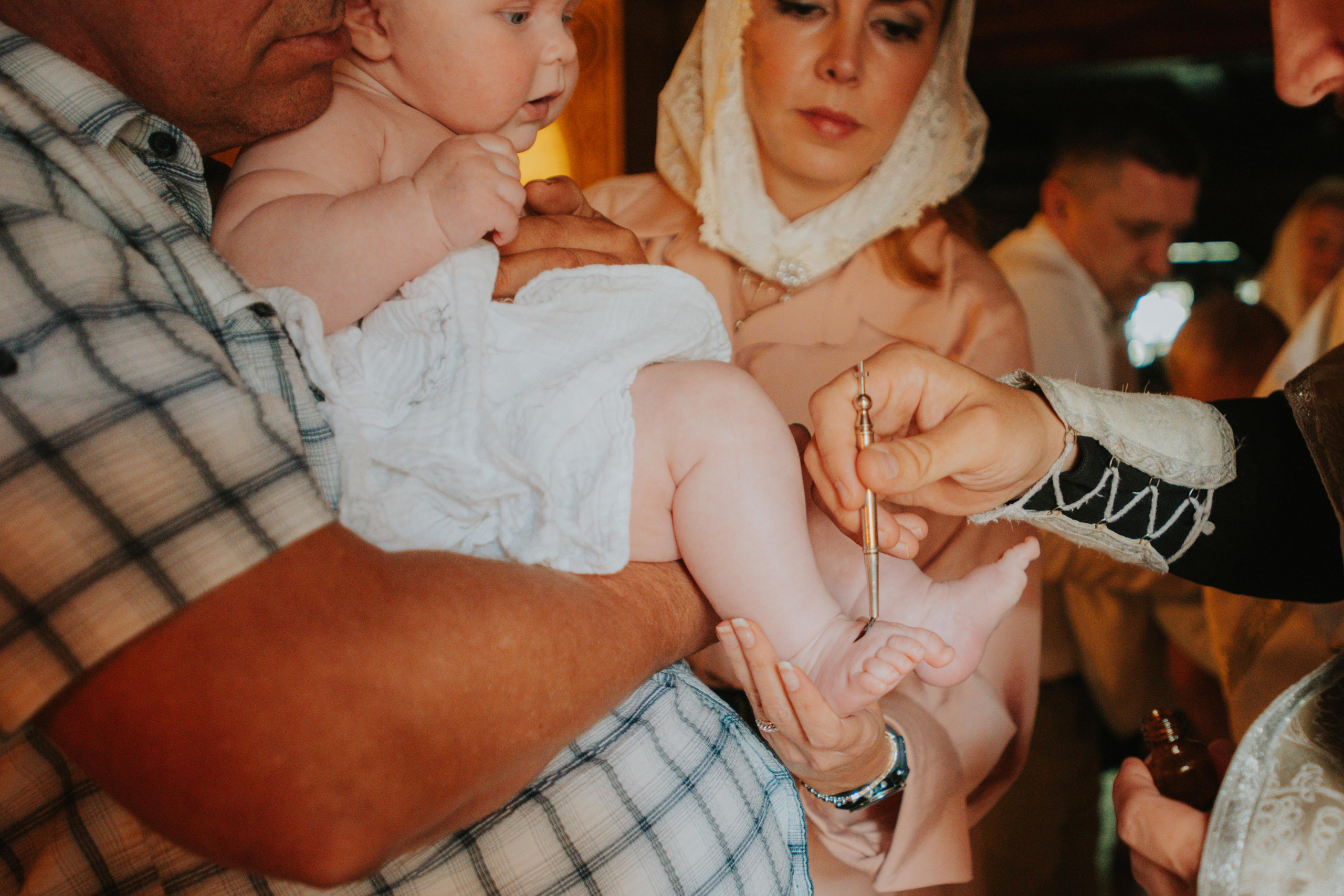 Крещение Катерины. Фотограф Алла Елисеева