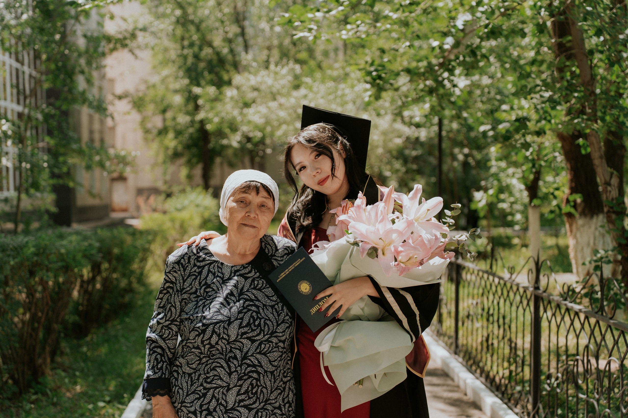 Выпускной Аграрный унивеситет. Крис Богомазова