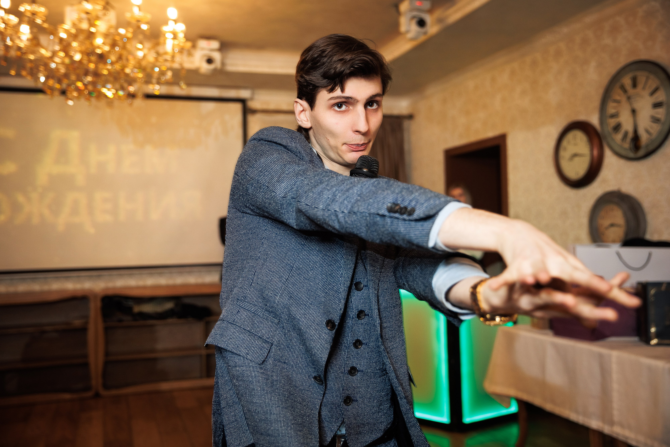 Юбилей Сергей 50. Ресторан Оджахури. Репортажный Фотограф Александр Назаров. Москва и М.О