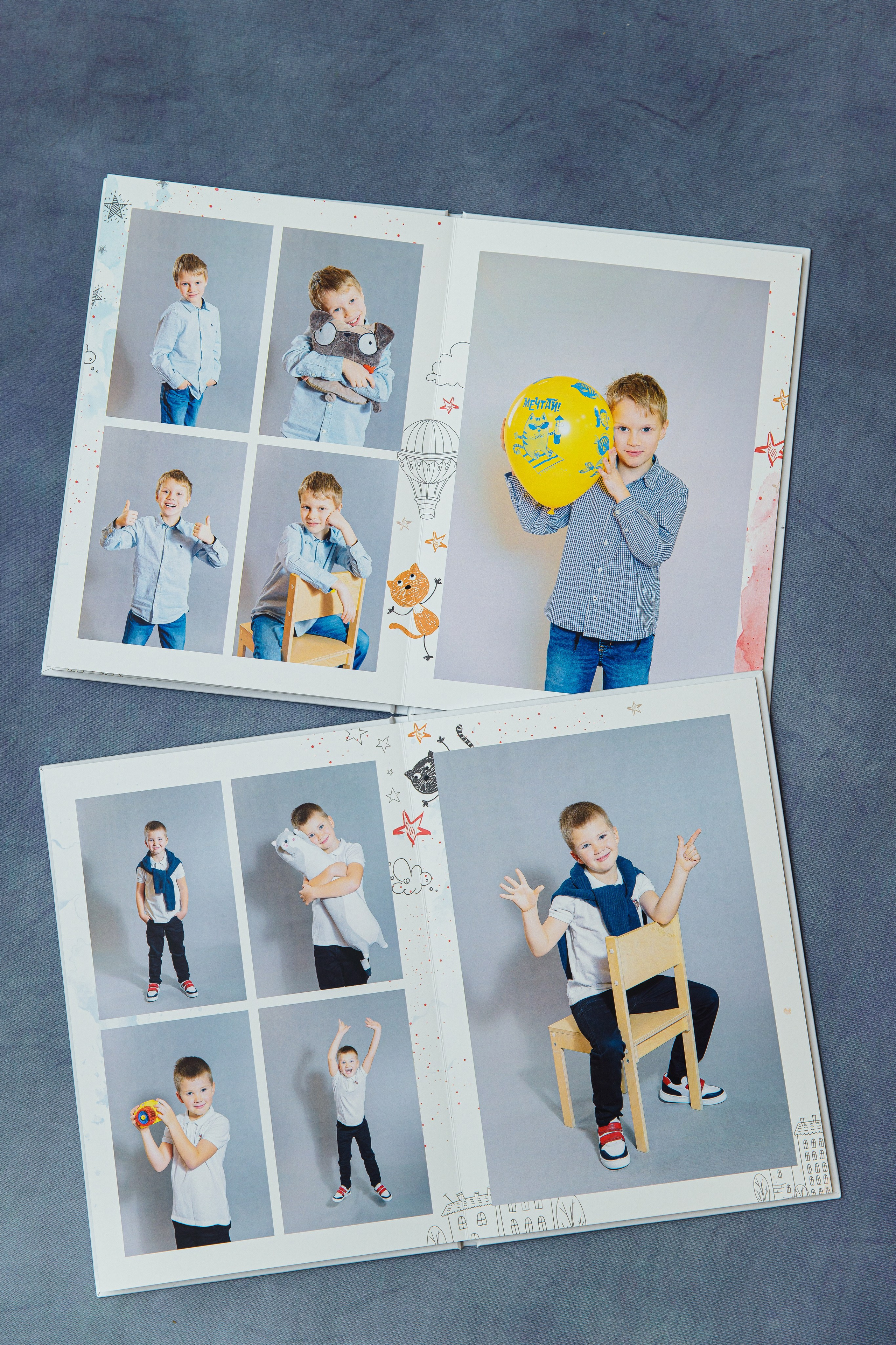 Альбомы «Котята» Детский сад' 2025. Семейный и детский фотограф в Москве Тихонова Ксения