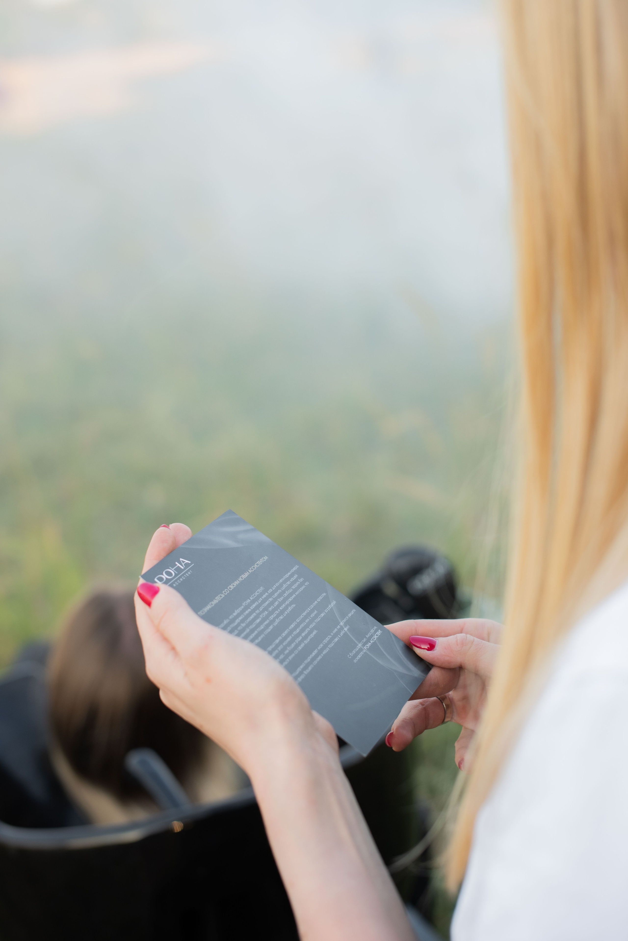 Съемка для бренда РОНА на природе. Женский фотограф в Москве и МО