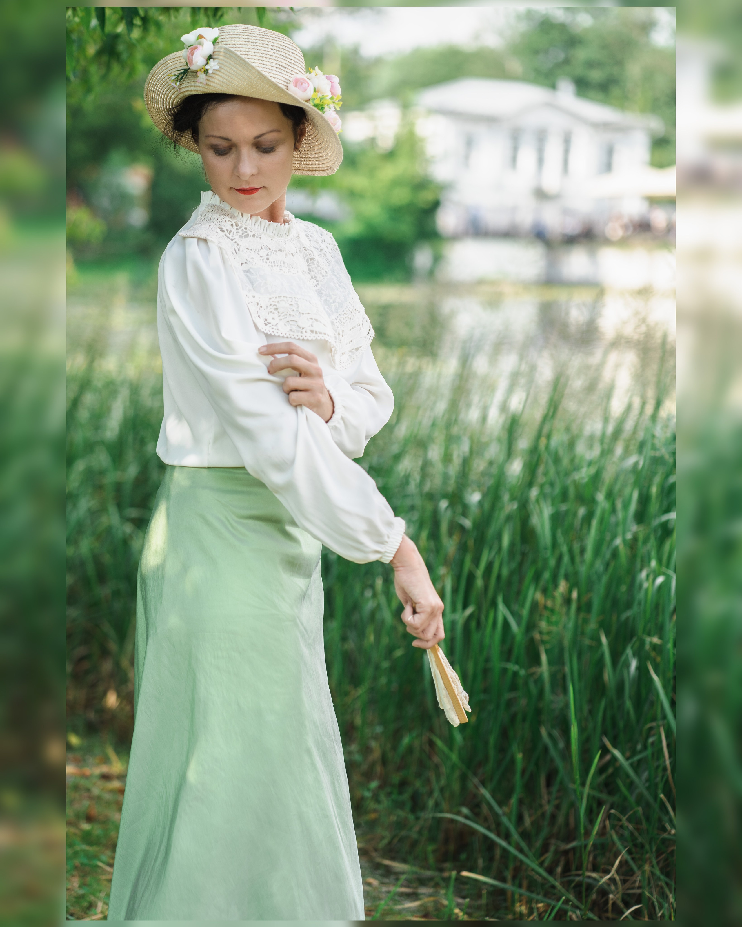 Девушка с кувшинками. Семейный и детский фотограф Ирина Ильиных-Вольная в Москве и не только