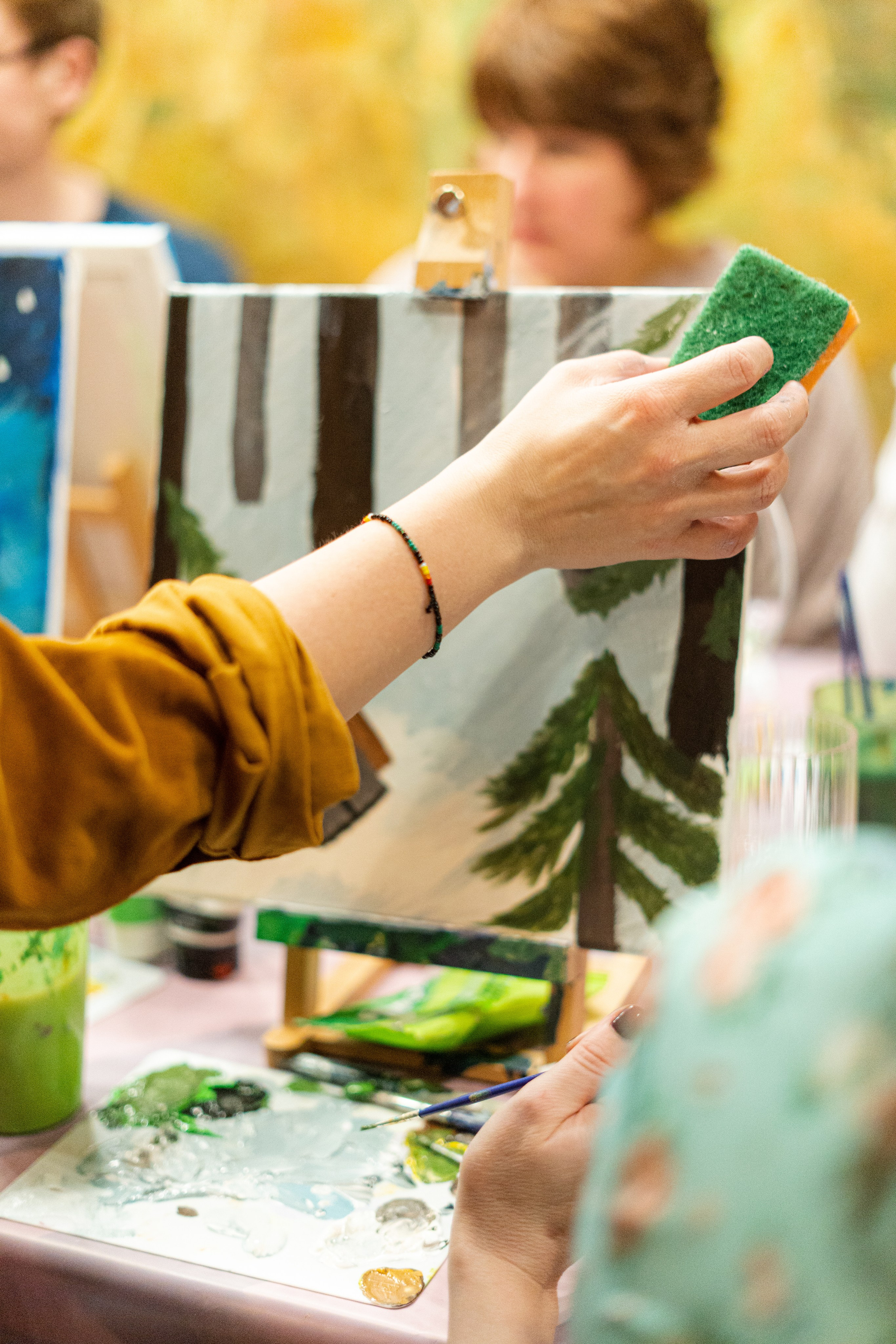 Корпоратив Teach Me Art 2. Портретный фотограф в Москве и Санкт-Петербурге Арина Чех