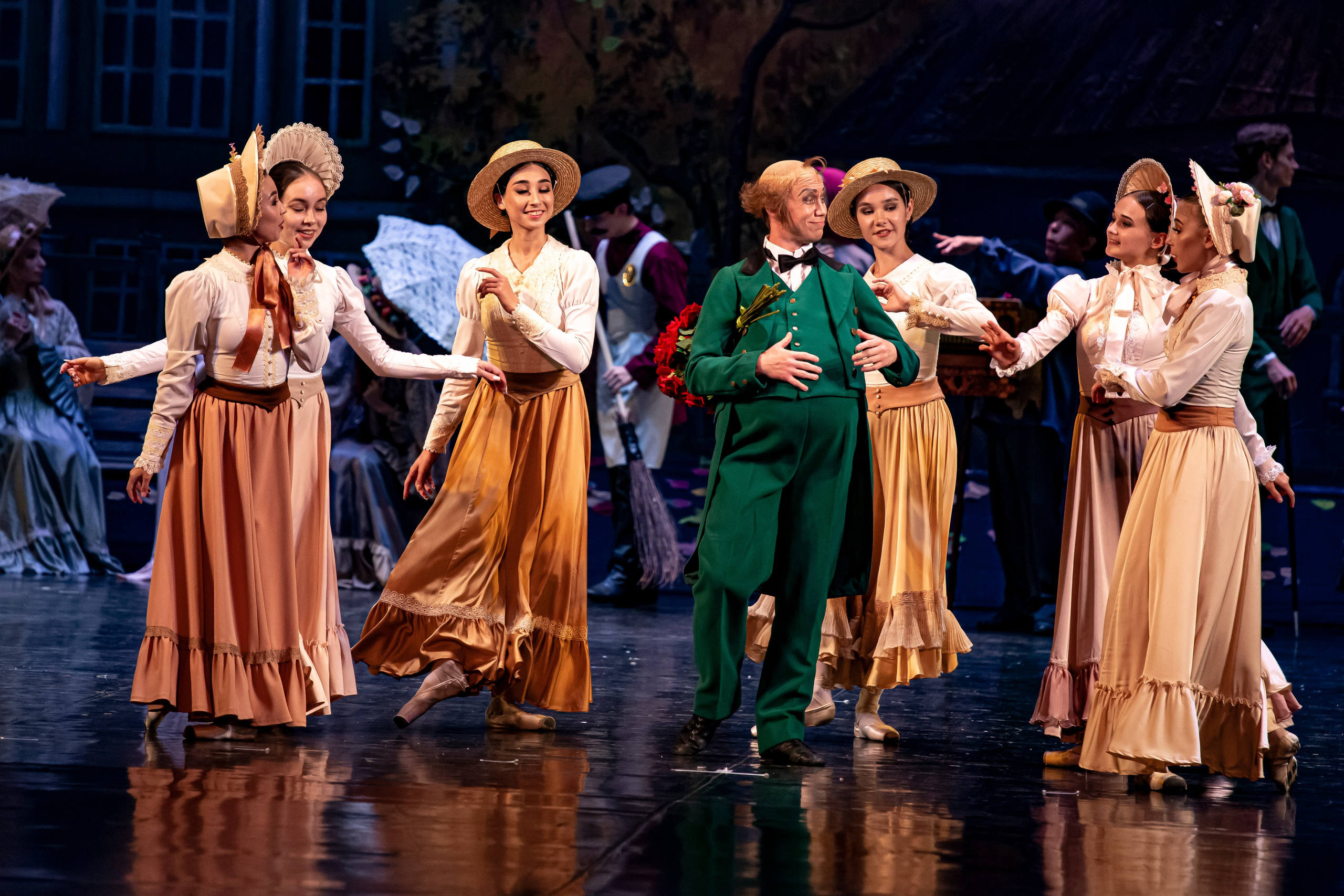 Анюта — спектакль — премьера на сцене Зимнего театра Марийского театра оперы и балета. Фотограф в Сочи Юрий Шептаев