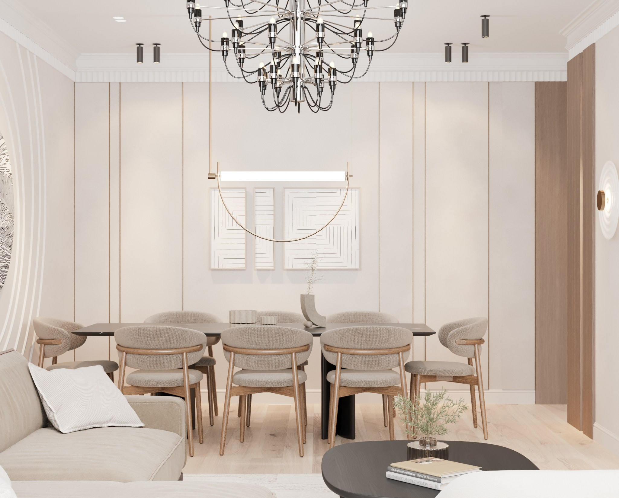 Квартира Алмата. Дизайнер интерьера в Москве Екатерина Шаймердинова