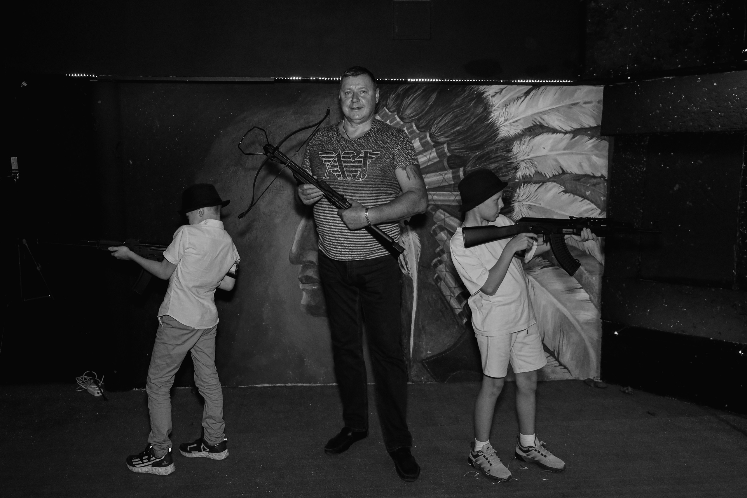 День рождение в стрелковом клубе. Фотограф Надршина Лилия