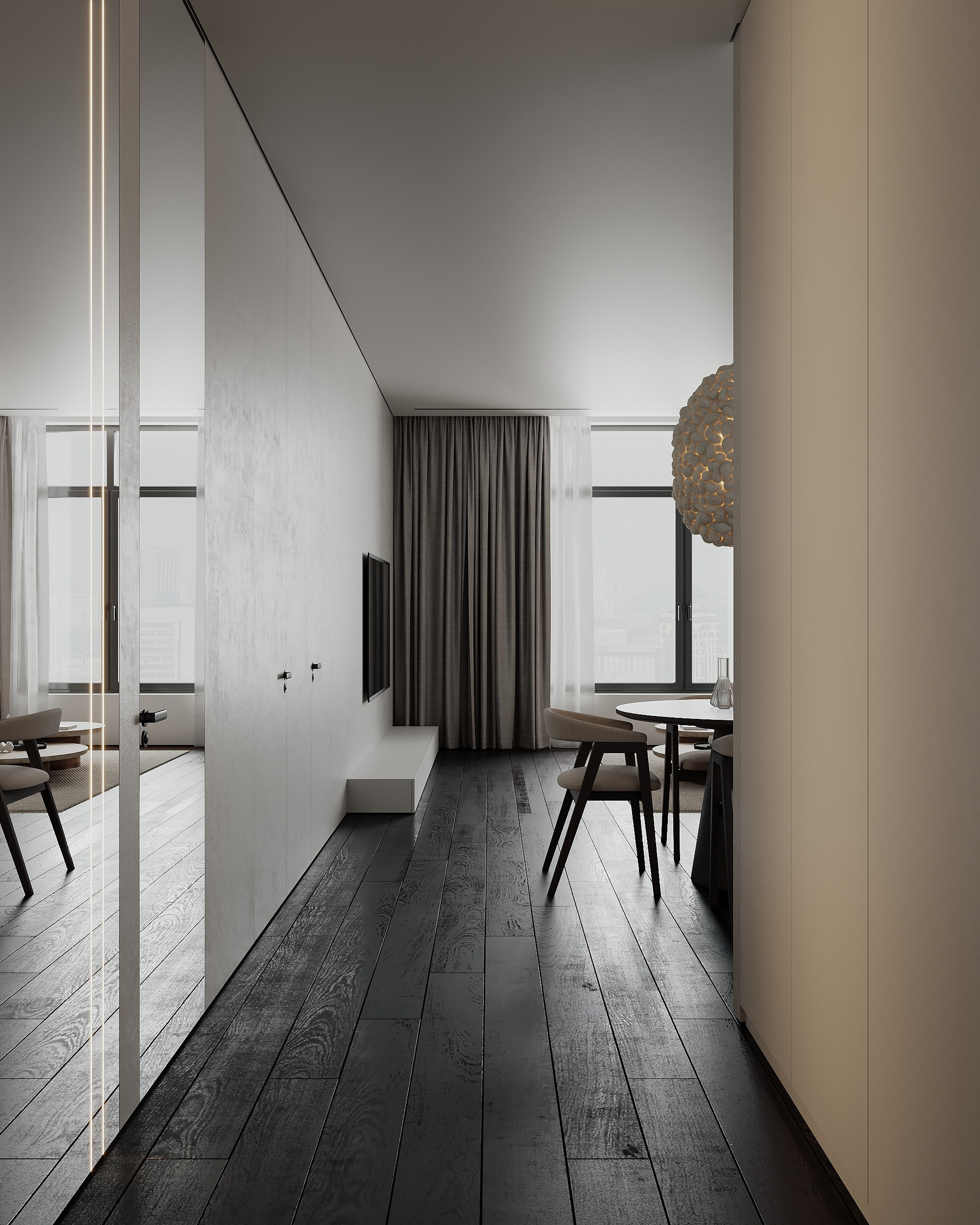 AURORA. Визуализация дизайн проектов