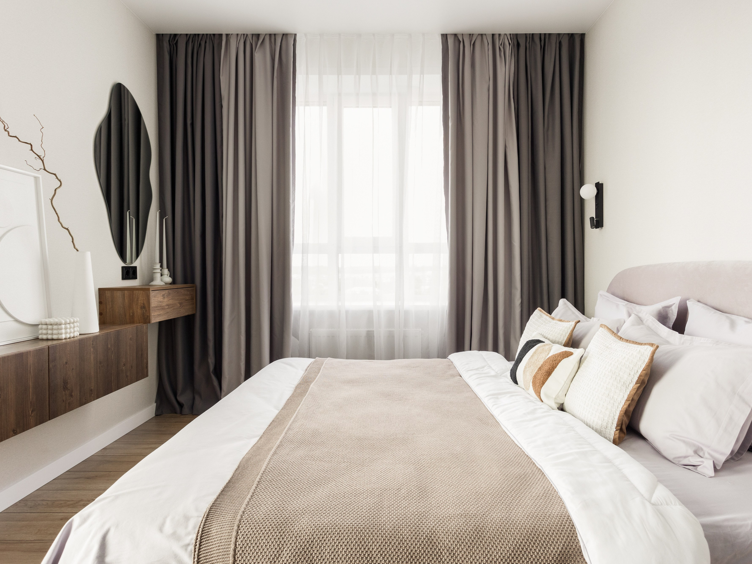 2к квартира в ЖК Высота. Интерьерный фотограф в Новосибирске