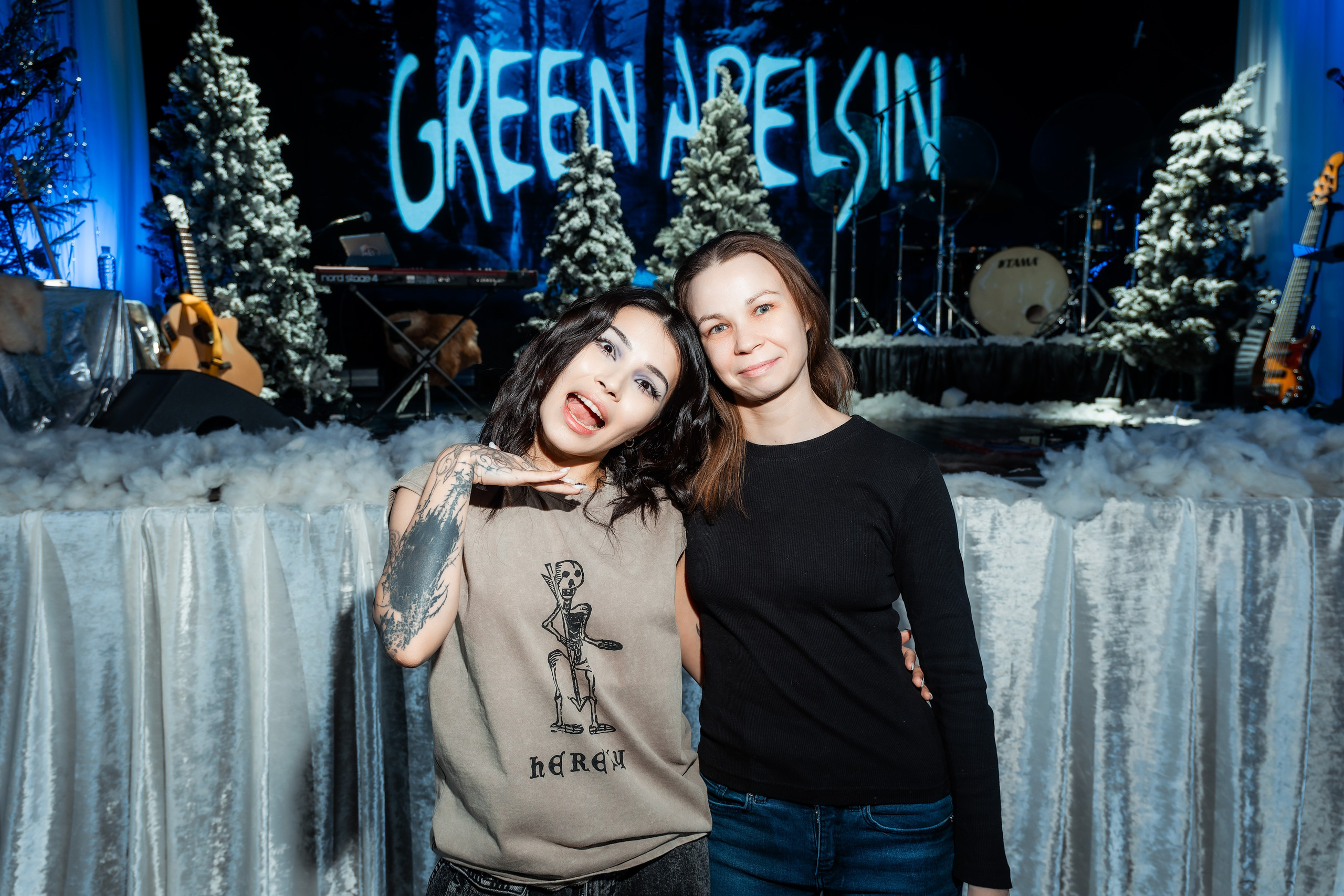 Green Apelsin в Альфа Кристалл 06.01.2026. Репортажный фотограф и видеограф в Москве