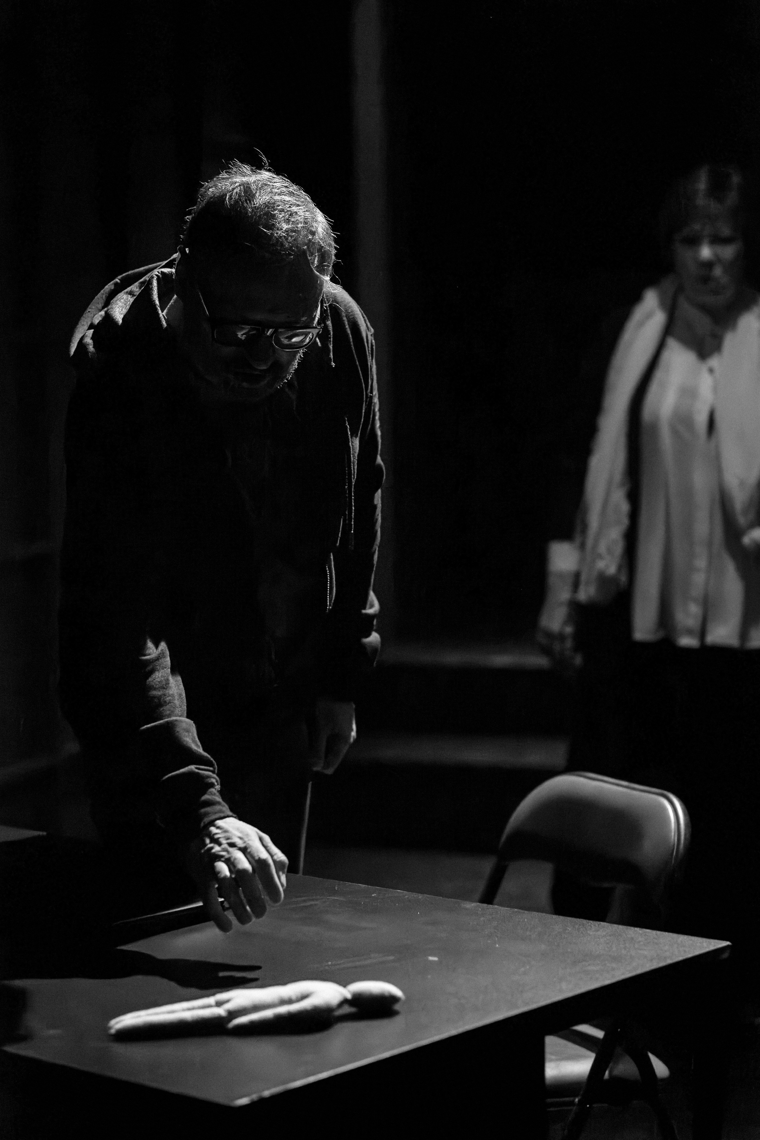 Спектакль «Кроткие» в театре «Человек». Профессиональный фотограф в Москве и МО Денис Кулешов