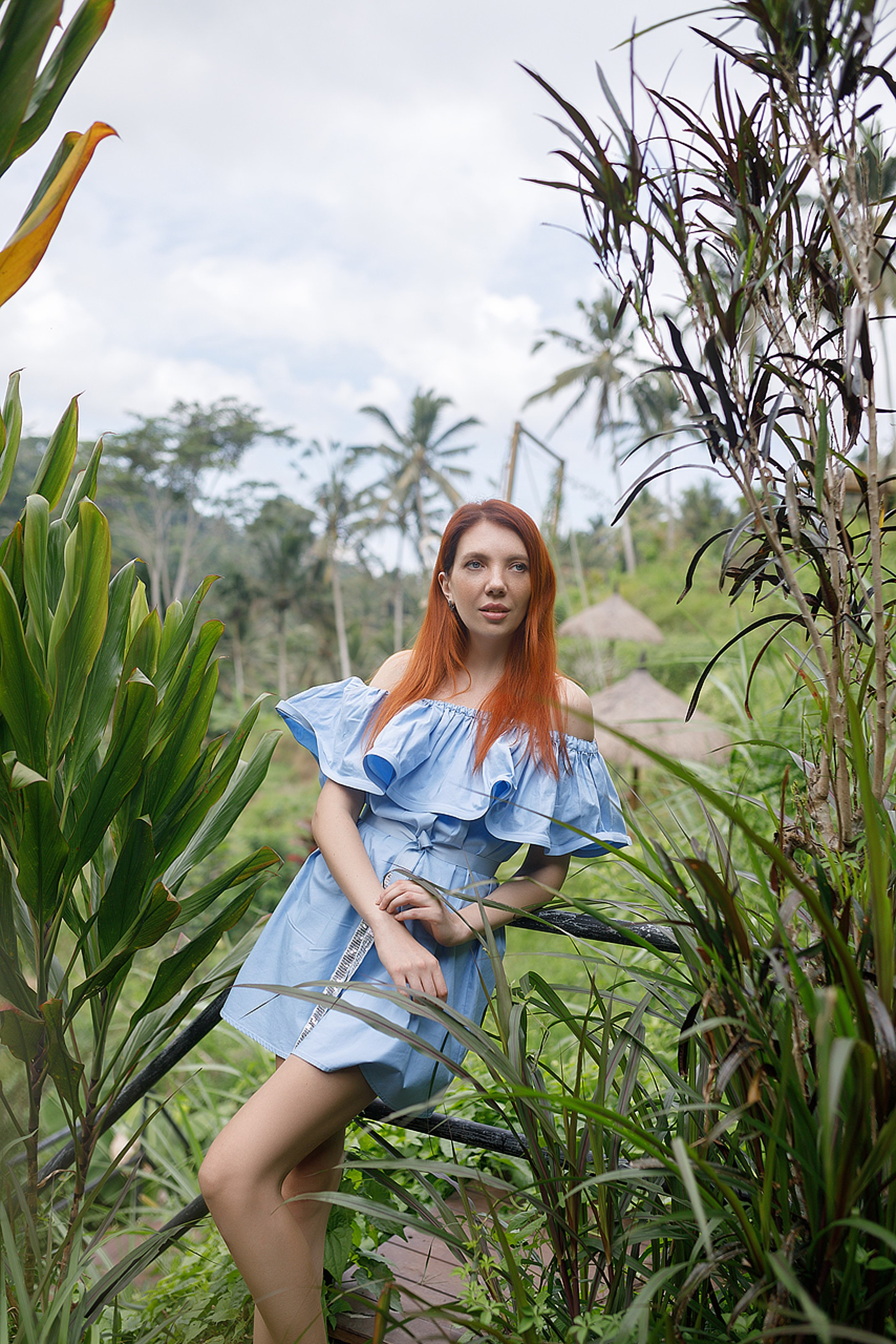 Фотосессия в рисовых террасах на Бали | Эмоции и стиль на фоне природы