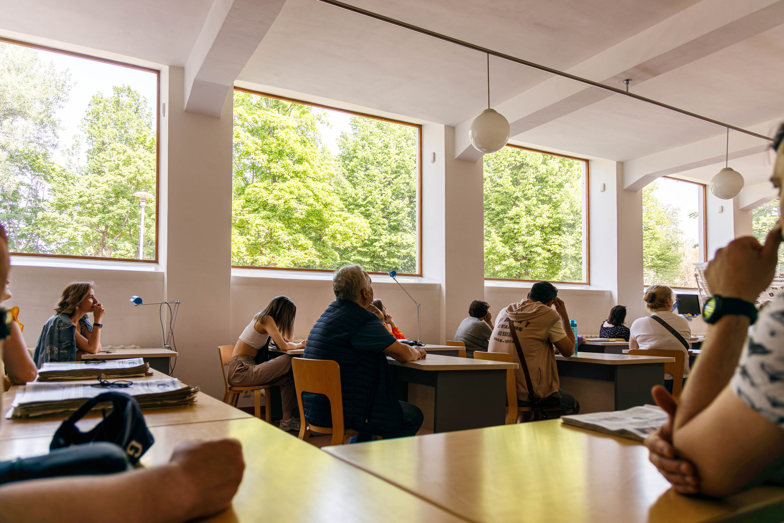 Центральная городская библиотека Алвара Аалто в Выборге. Фотограф Балаев Михаил