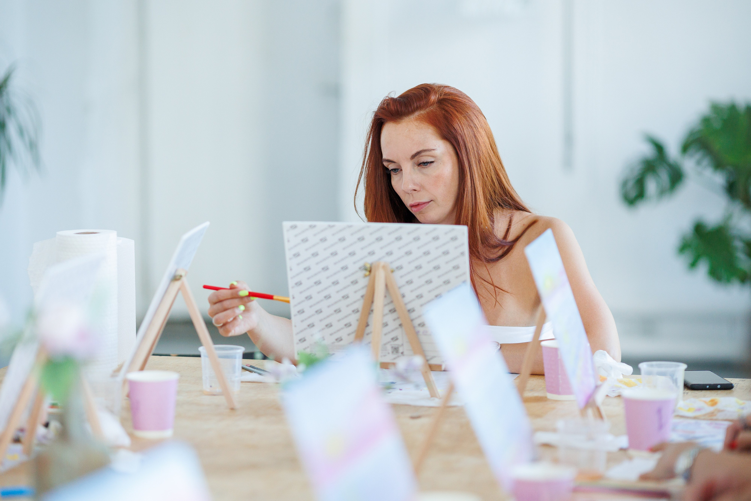 Девичник. МК по живописи. Фотограф Шейдаев Эмин г. Волгоград