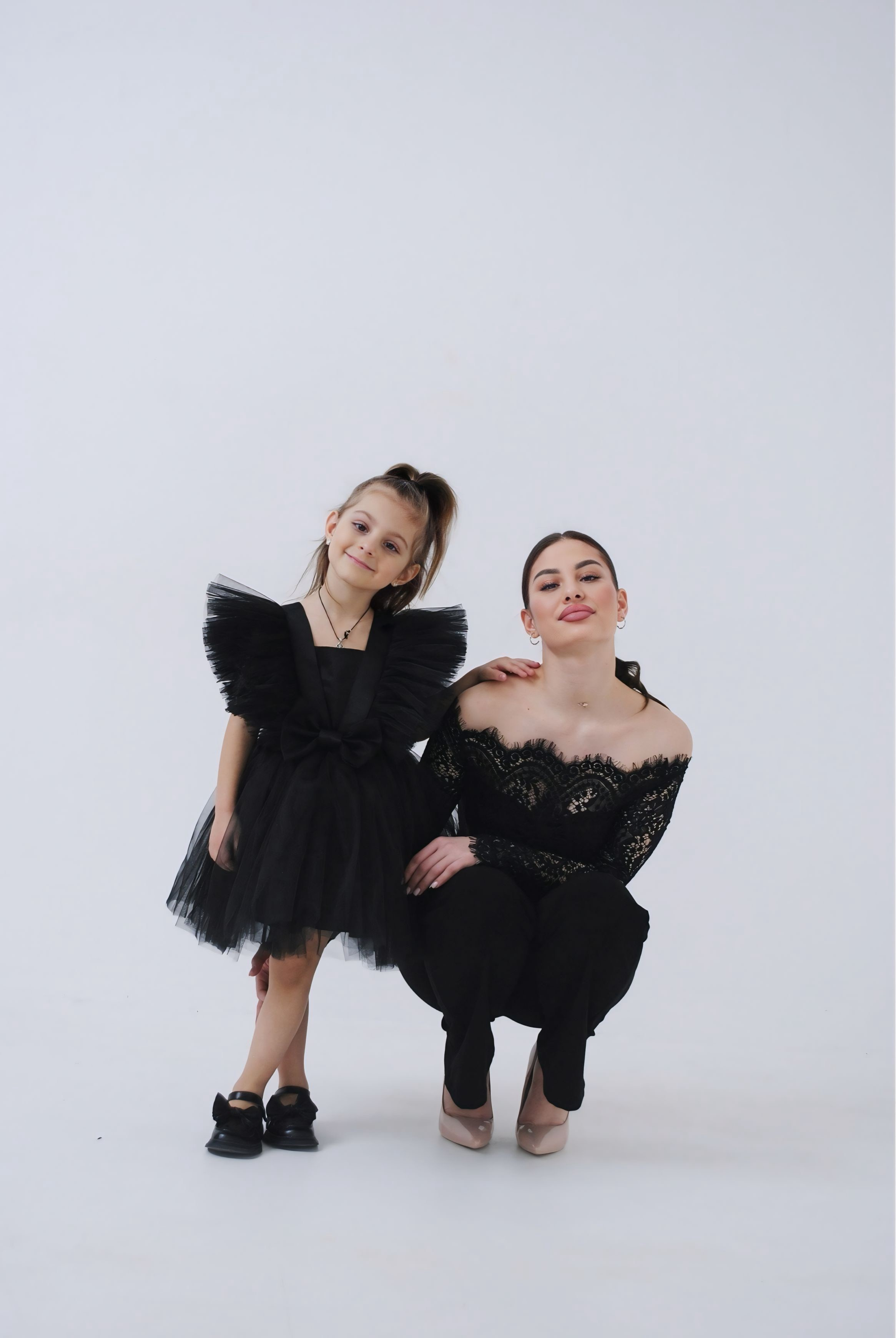 Настя и дочь. Фотограф Мария Мусаелян