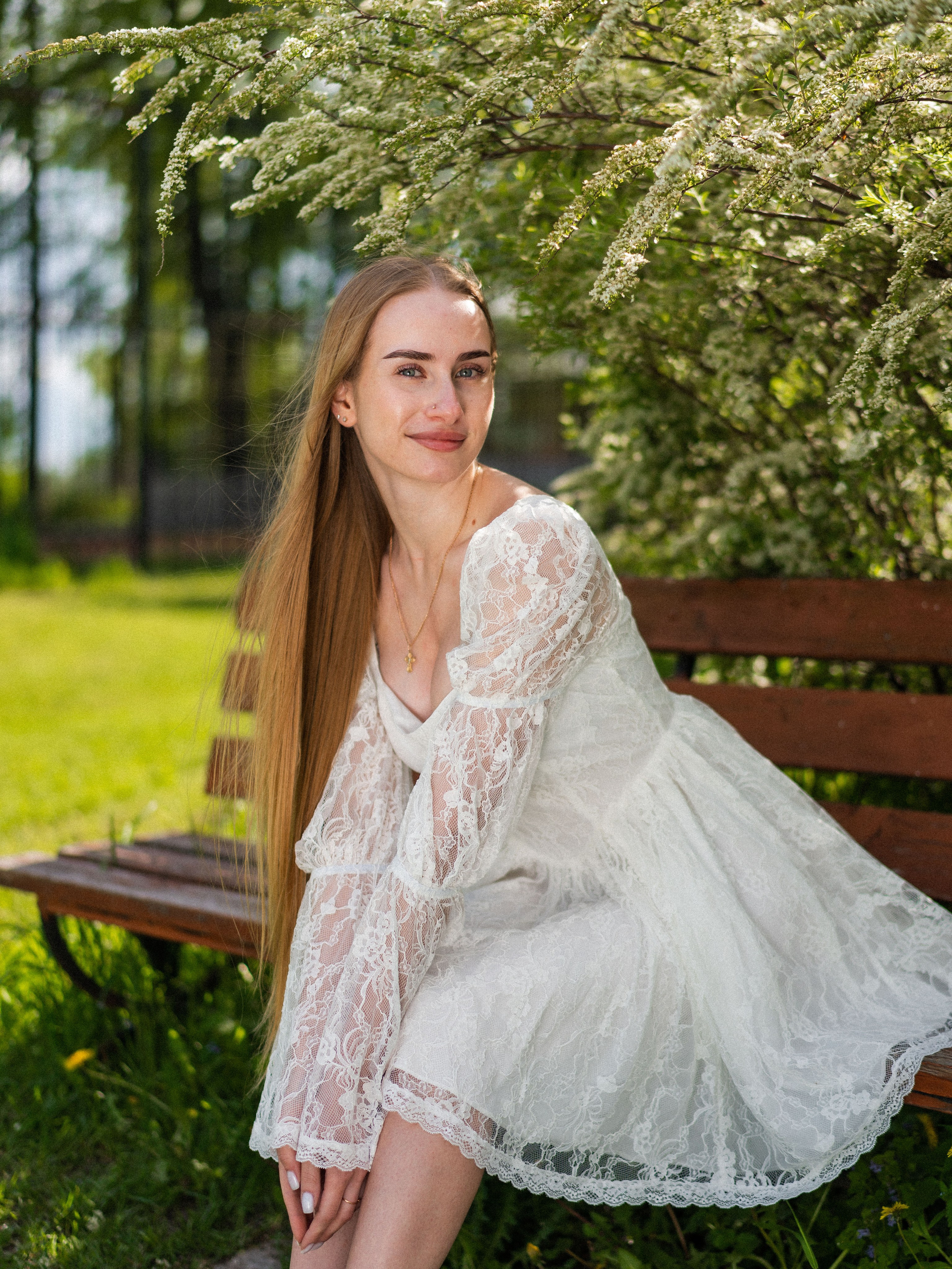 Ксения — фотосессия в весеннем стиле. Фотограф Москва