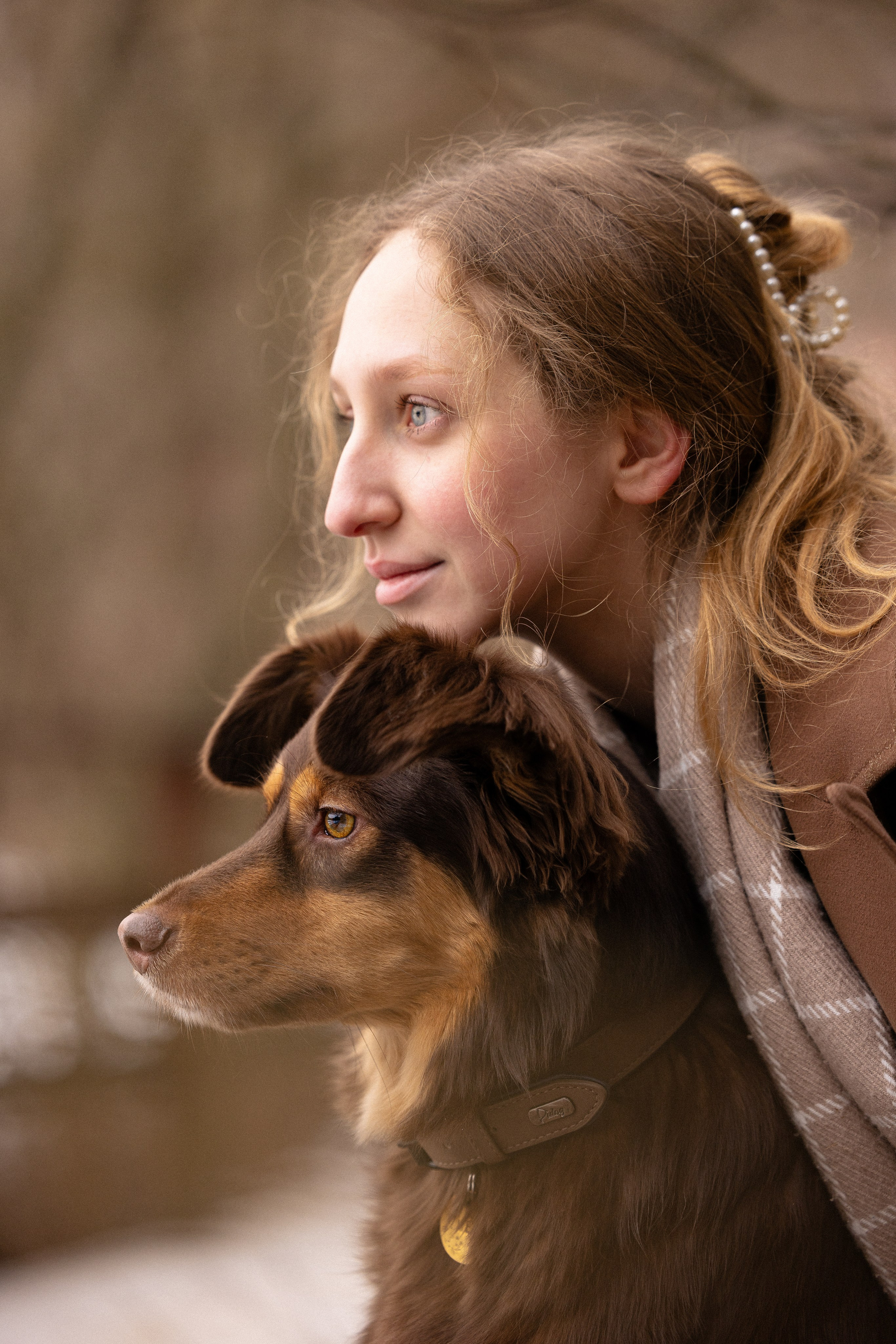 Катя и Мёд. Фотограф и видеограф анималист Аганина Дарья