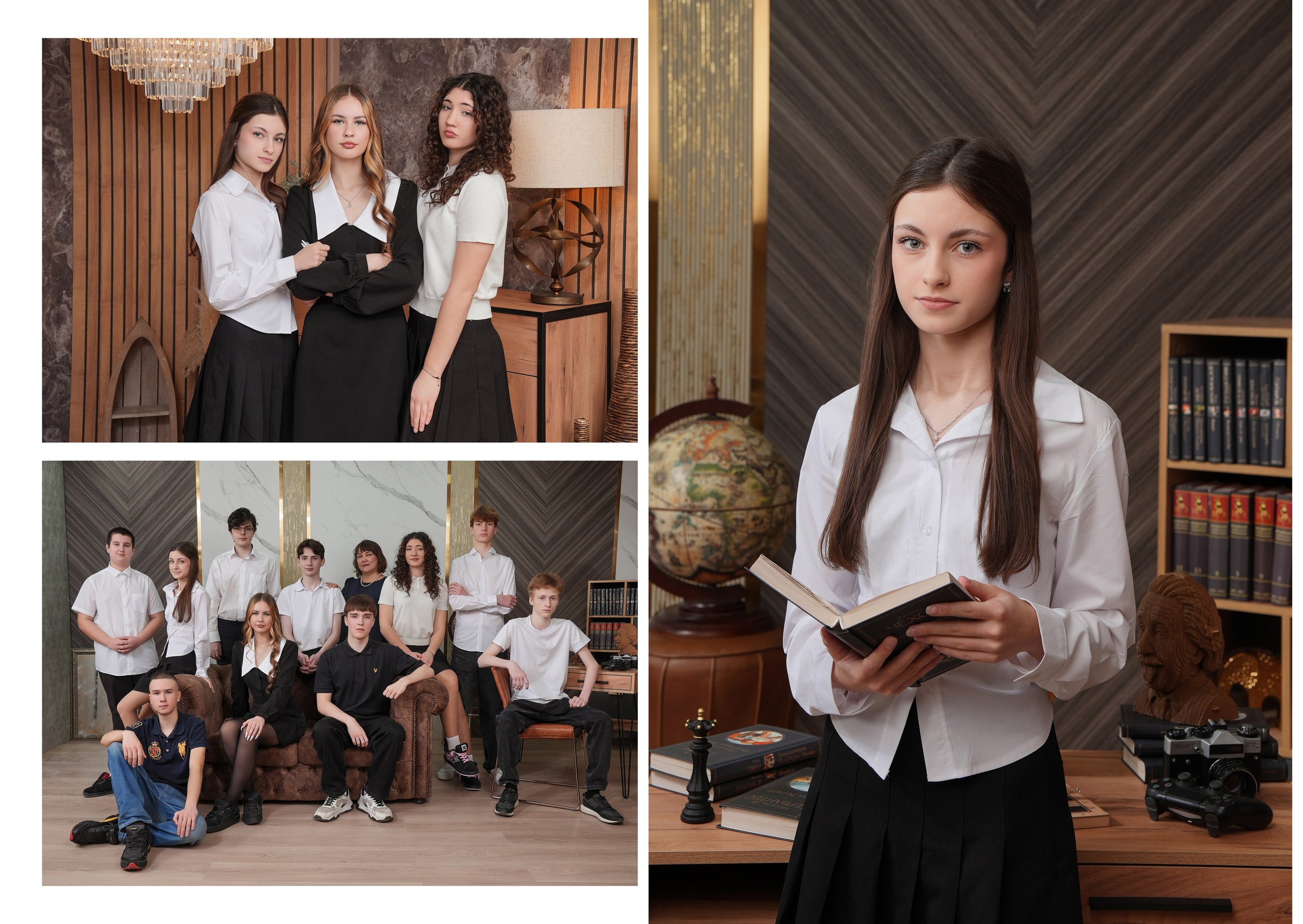 ЛИЦЕЙ 4 9 Е. Красивый выпускной альбом в Краснодаре