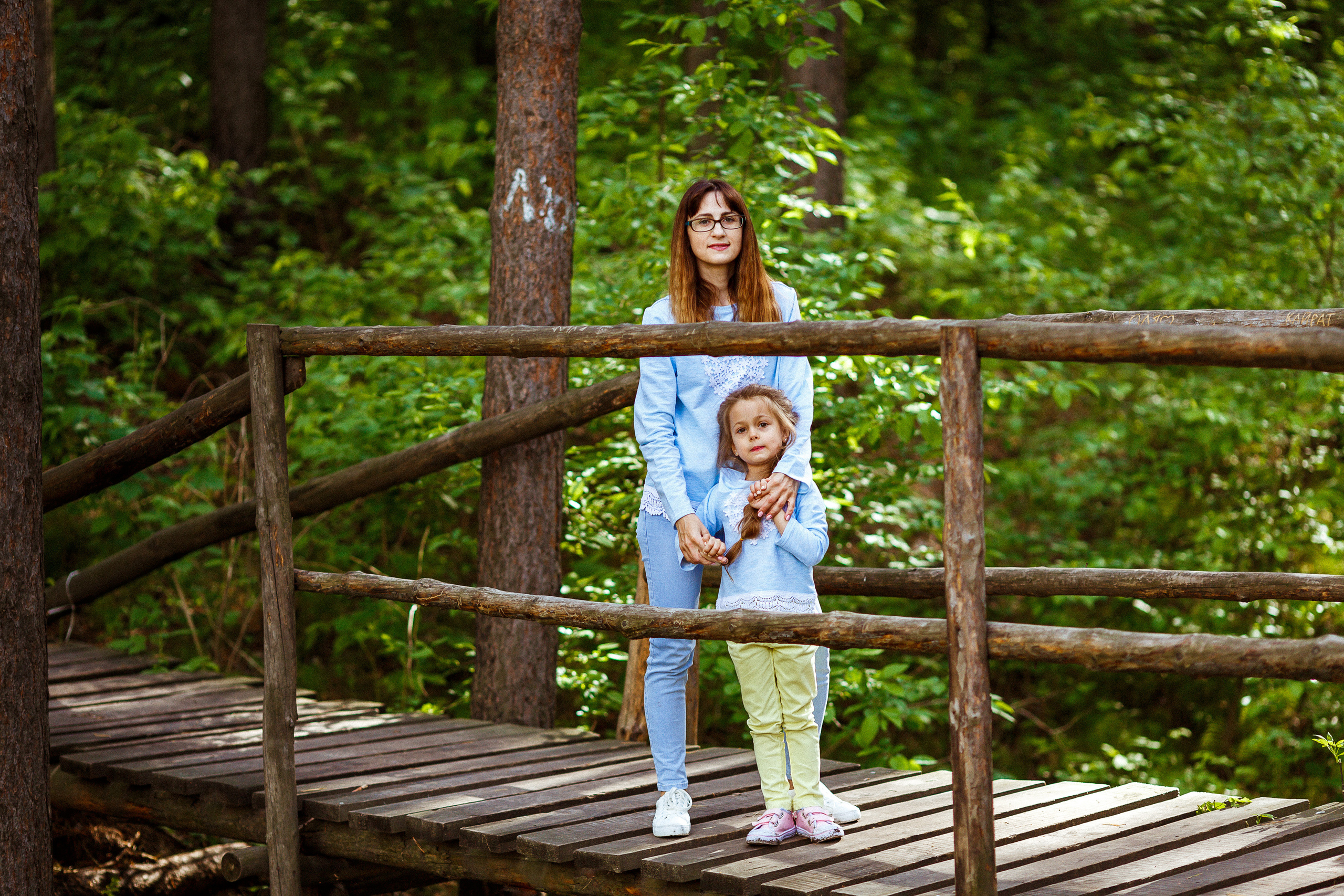 Ирина с дочками в Тюмени. Семейный, детский ,свадебный фотограф в Ноябрьске Алексей Мельнов
