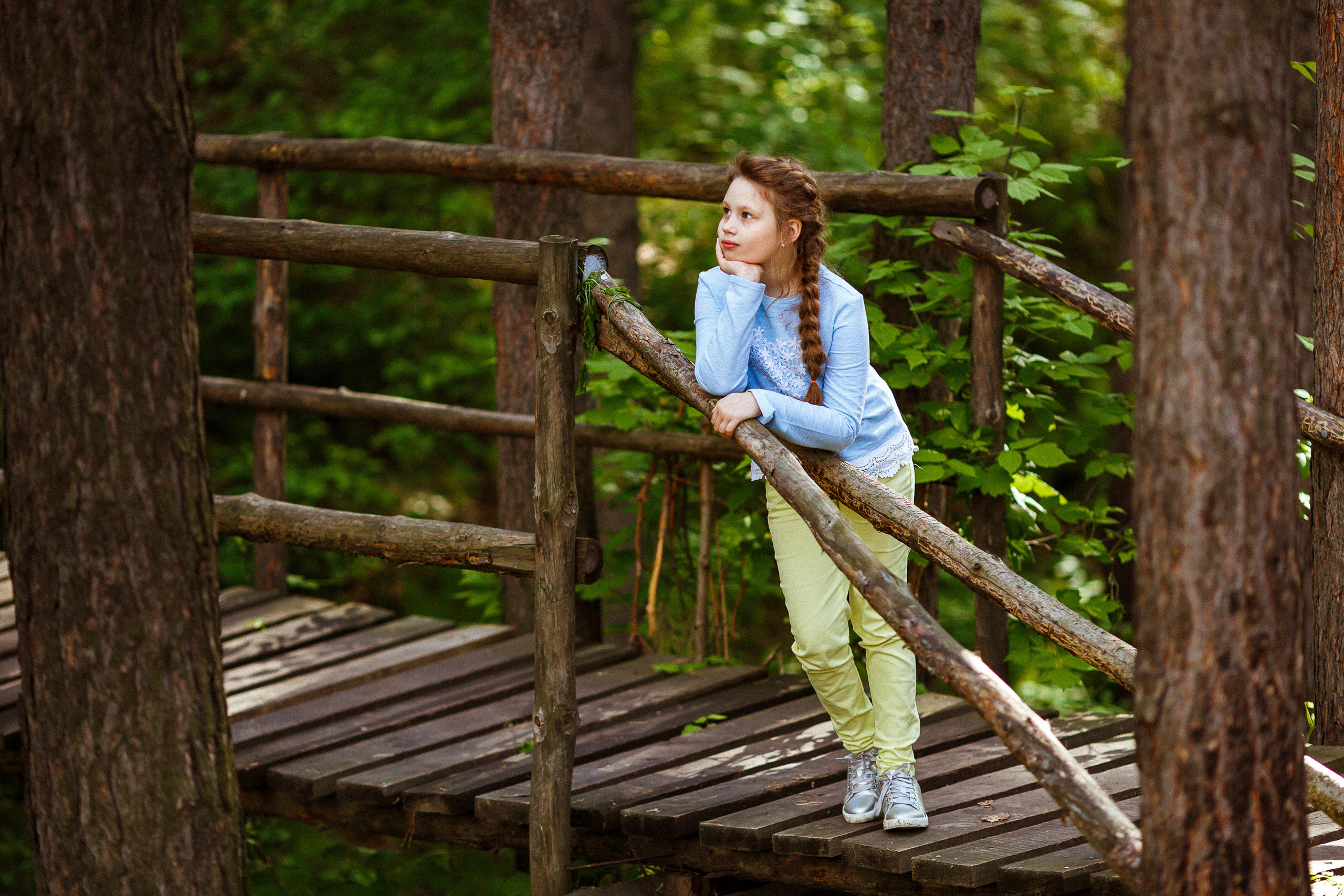 Ирина с дочками в Тюмени. Семейный, детский ,свадебный фотограф в Ноябрьске Алексей Мельнов