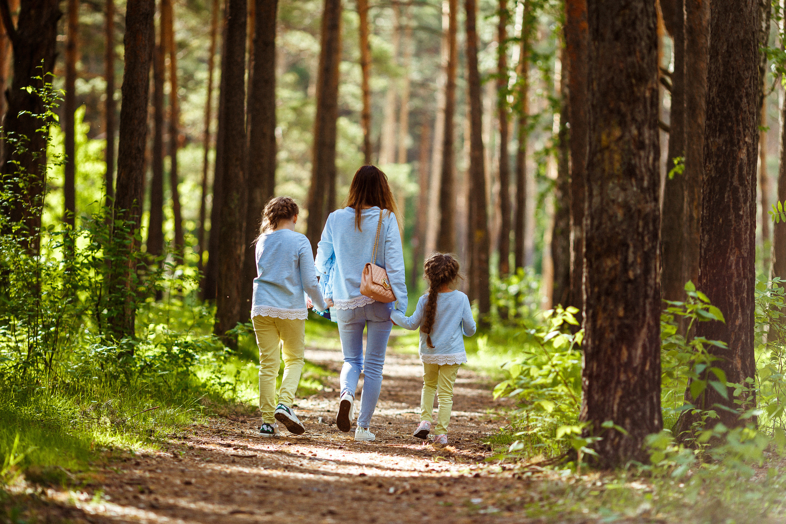 Ирина с дочками в Тюмени. Семейный, детский ,свадебный фотограф в Ноябрьске Алексей Мельнов