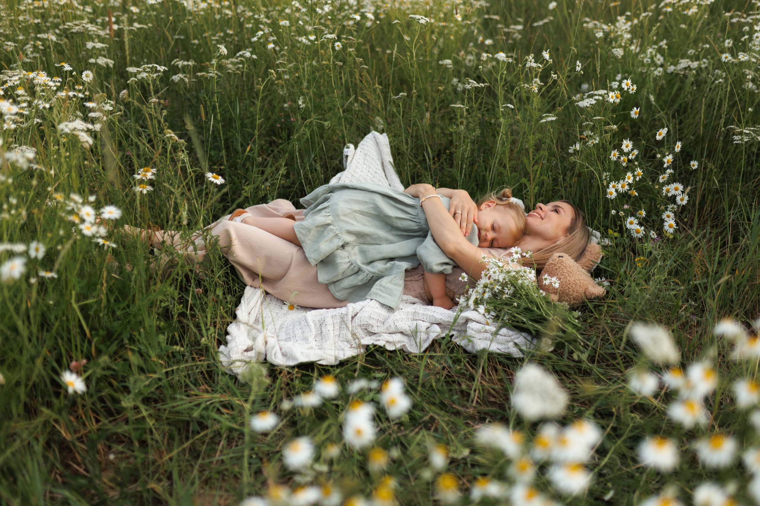 В ромашковом поле. Фотограф в Красногорске и Москве