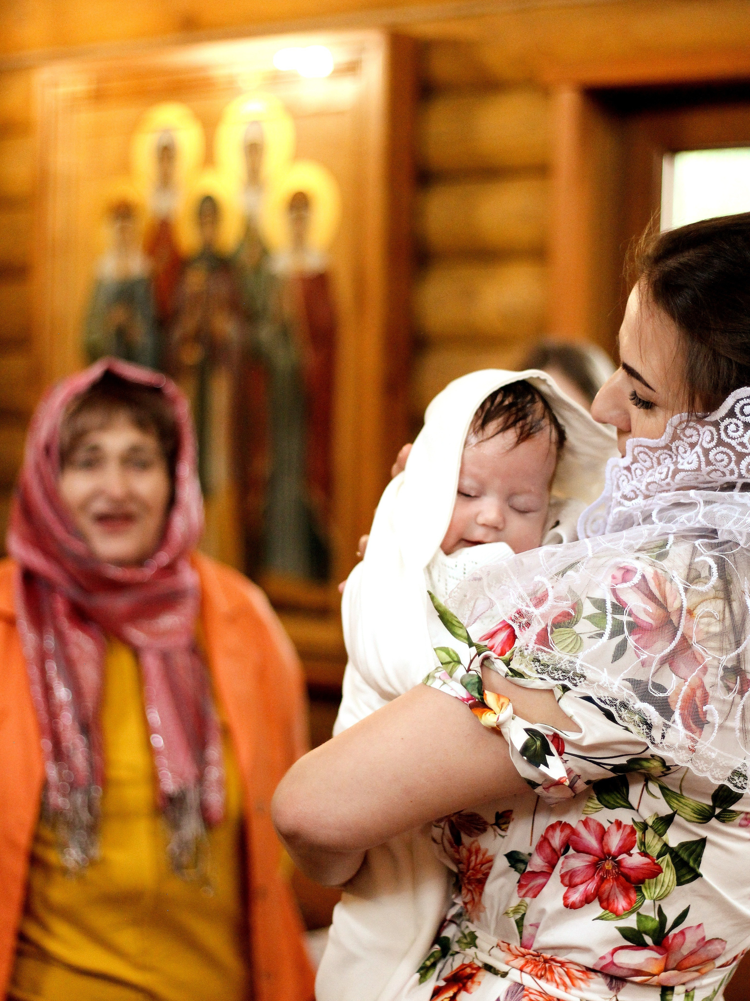 Таинство крещения. Photography Eva