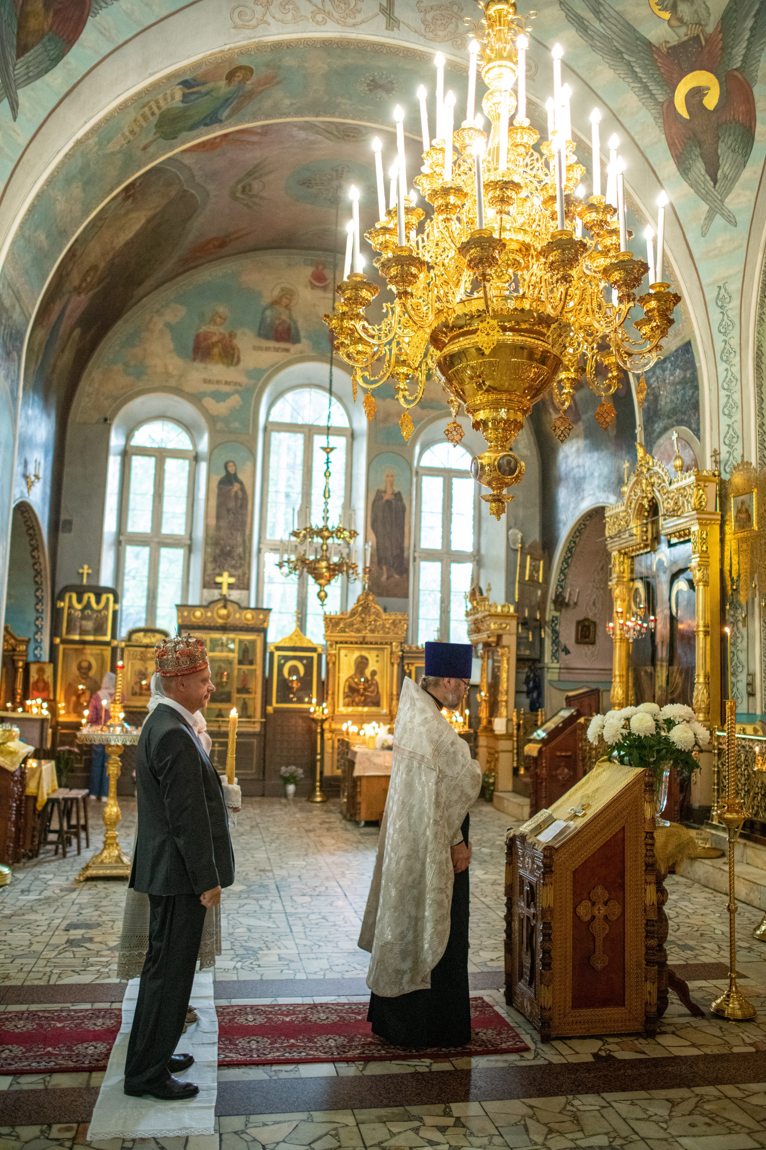 Венчание Натальи и Виктора в Храме Адриана и Натальи в Бабушкине. Фотограф Крещения и Венчания в Москве и МО