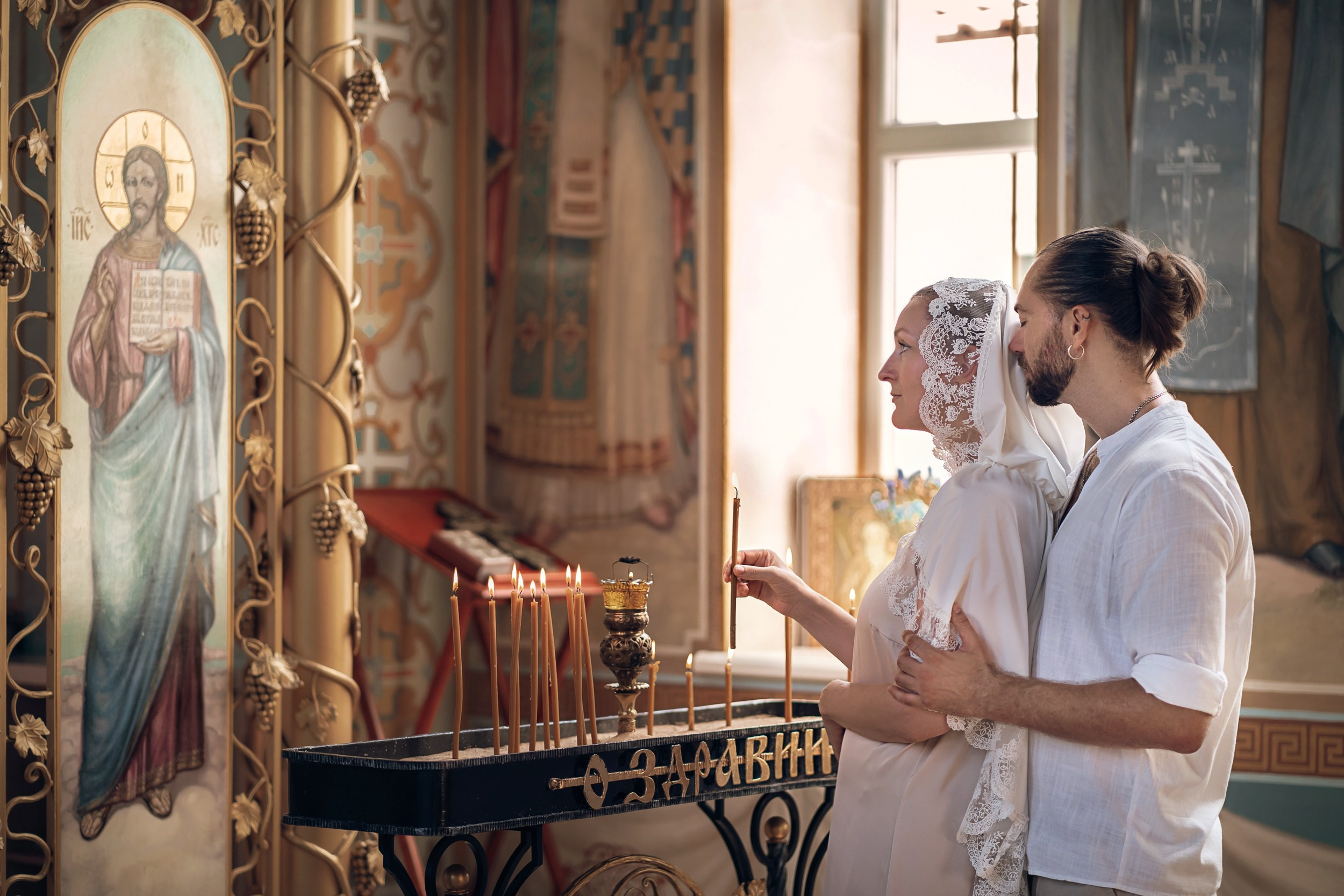 Крещение в храме ап.Андрея Первозванного. Церковный фотограф Севастополь
