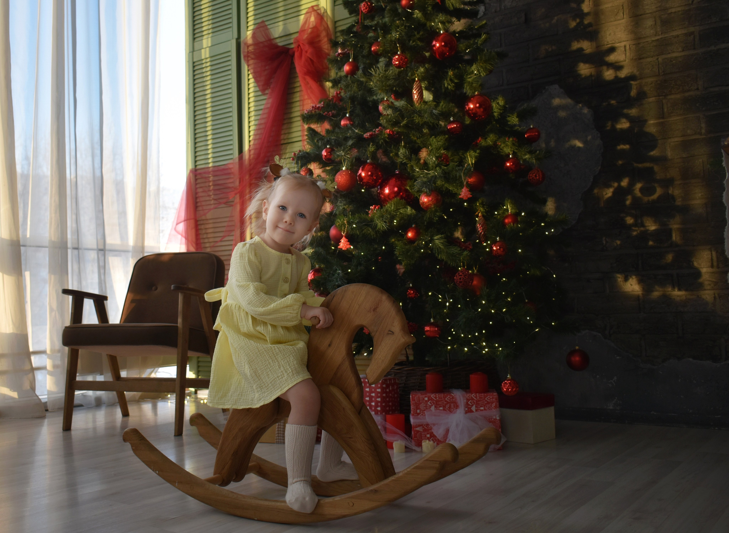 Новый Год. Семейный, детский и женский фотограф города Барнаул Кудаева Анастасия
