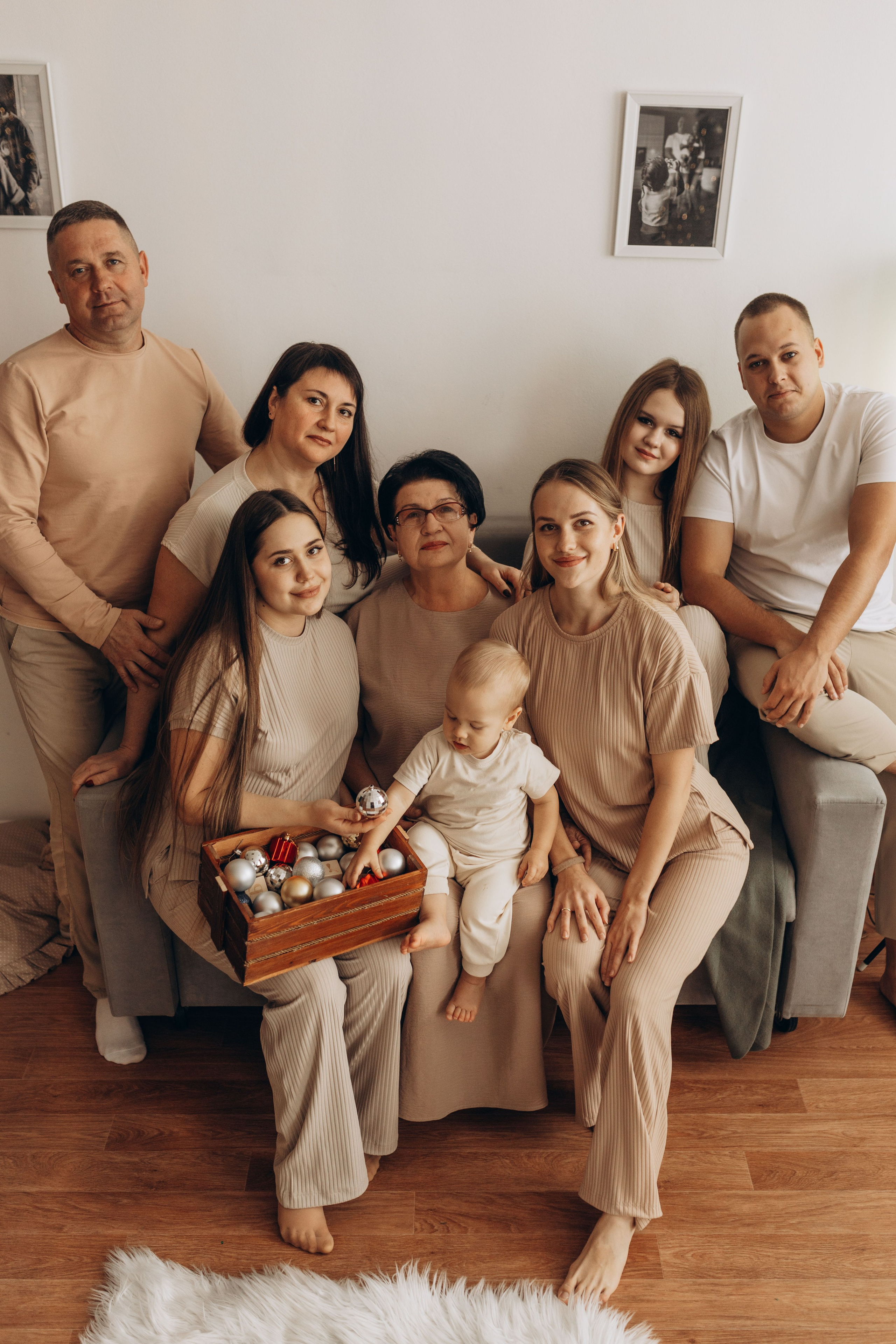 Семейный новый год четыре поколения. Фотограф в Ставрополе Svetlana Matveeva