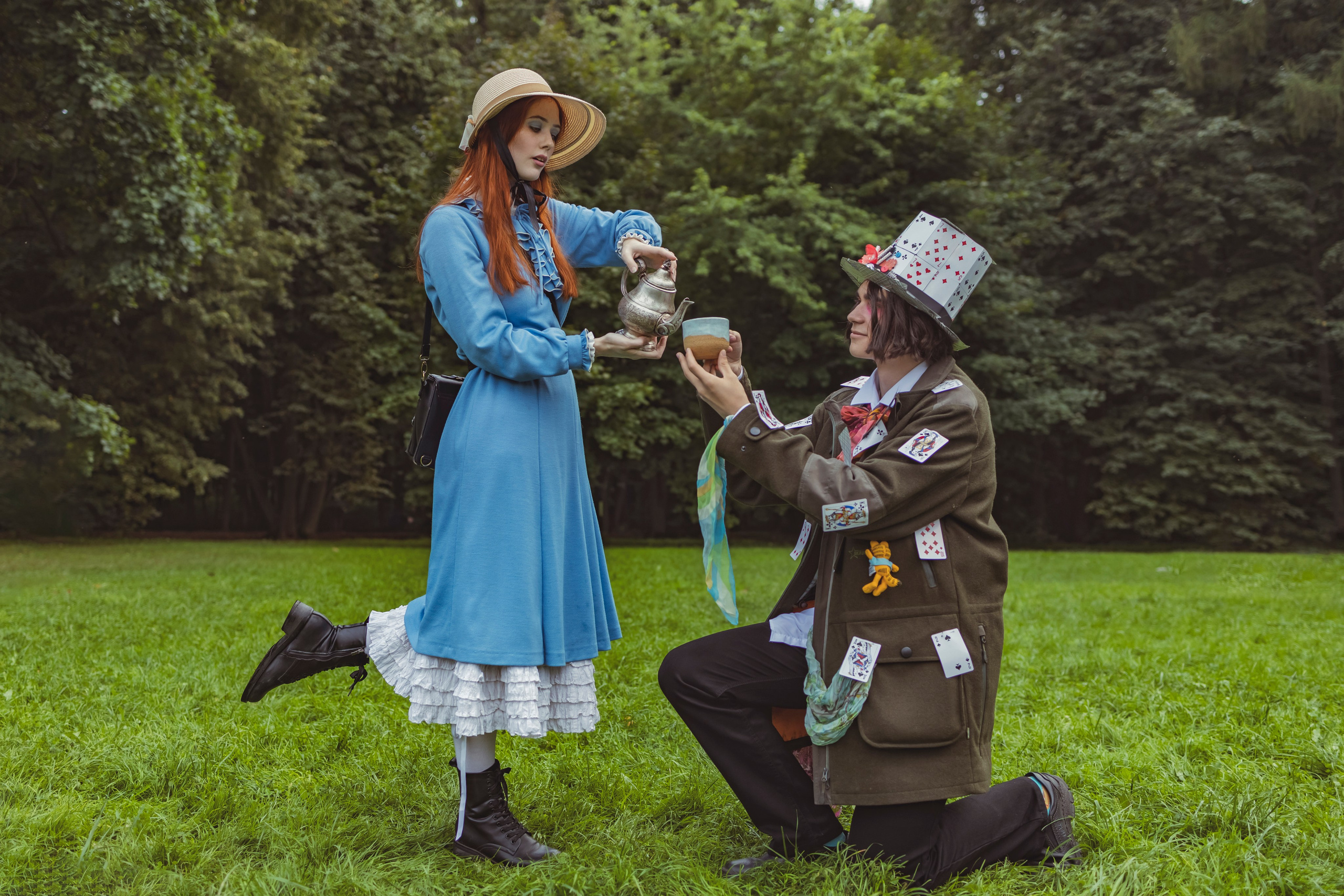 Безумное чаепитие в Царицыно. Репортажный, семейный и студийный фотограф в Москве Демин Алексей