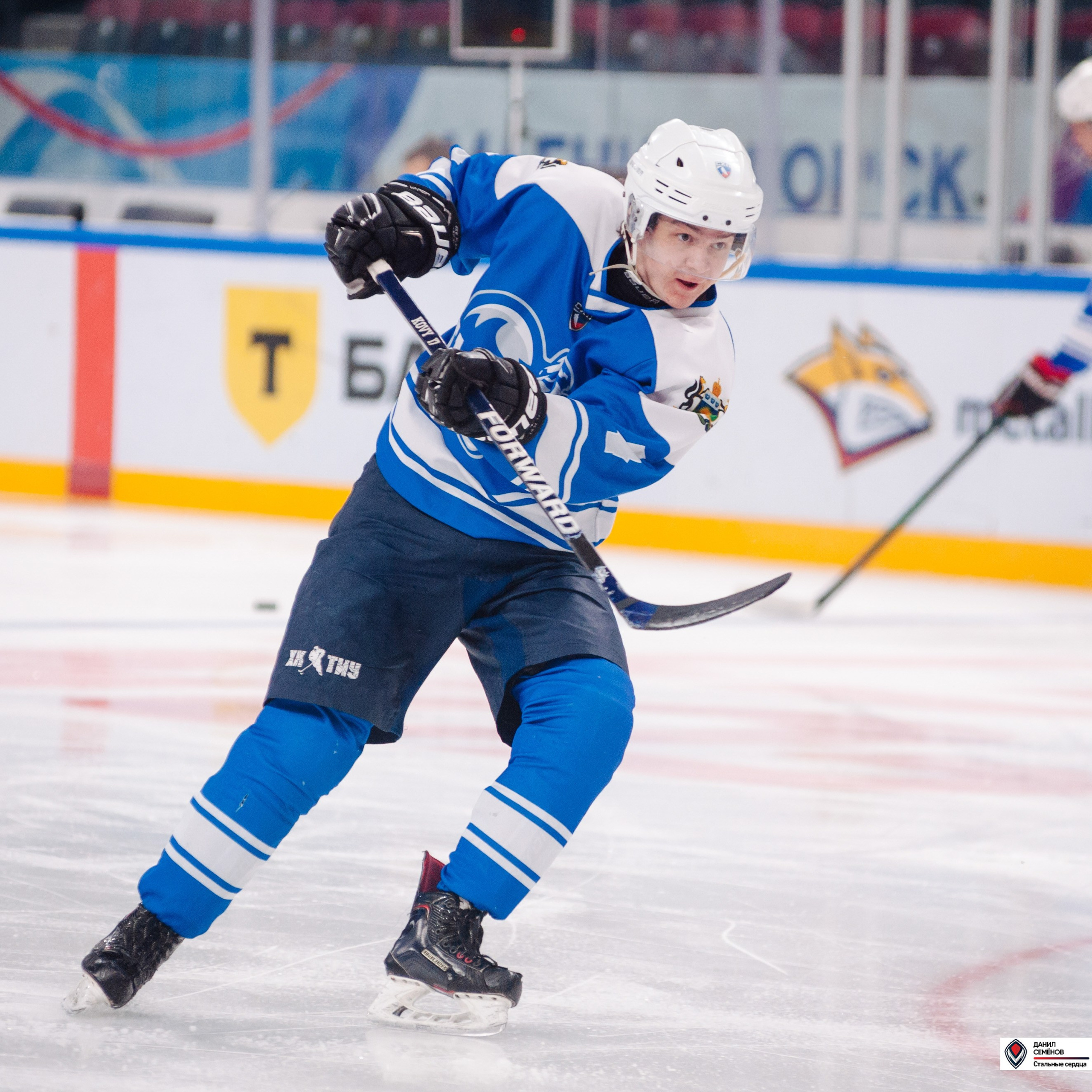 Чемпионат СХЛ. Стальные сердца — Газовик. Фотограф Магнитогорск Данил Семенов