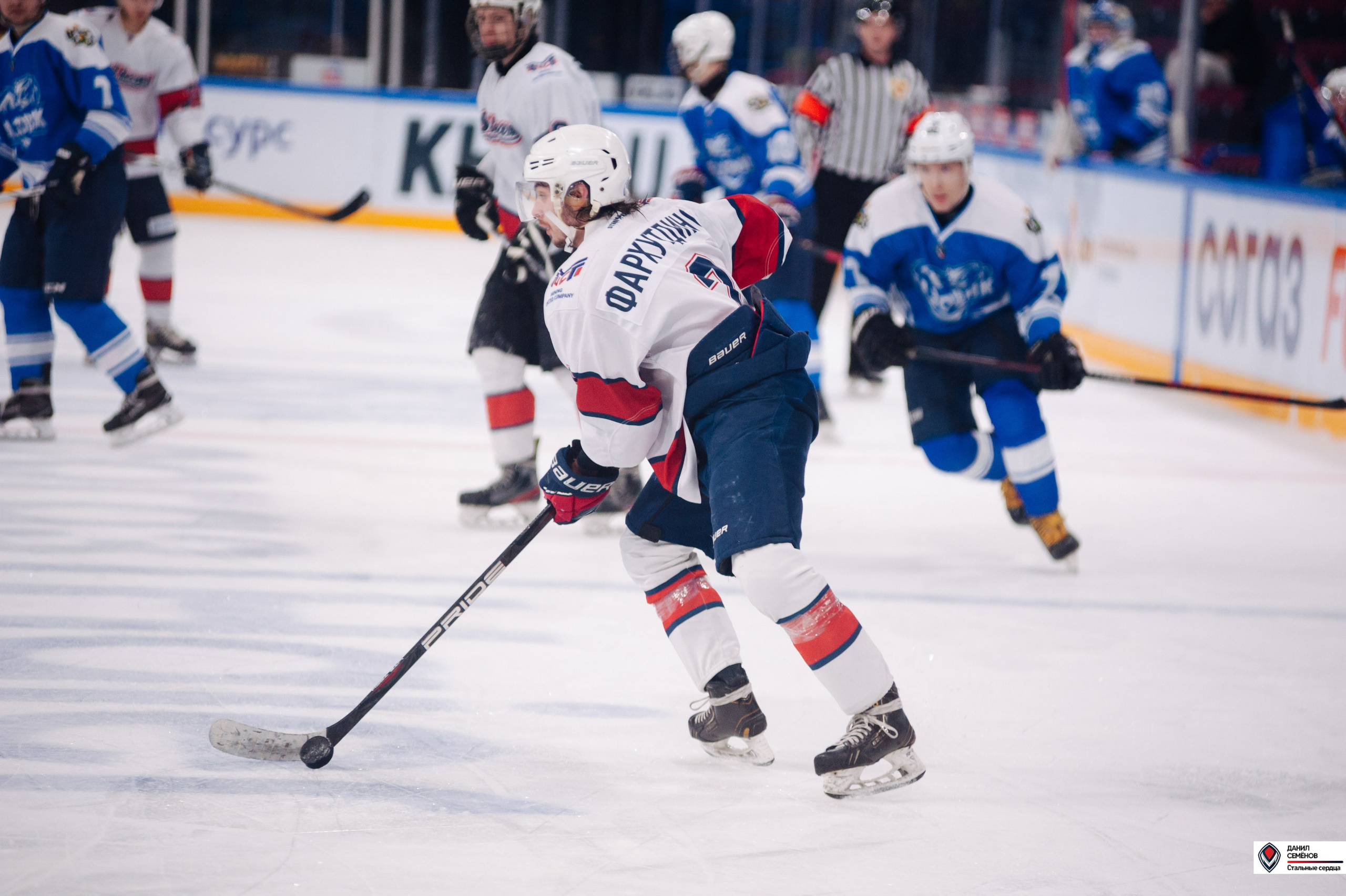 Чемпионат СХЛ. Стальные сердца — Газовик. Фотограф Магнитогорск Данил Семенов