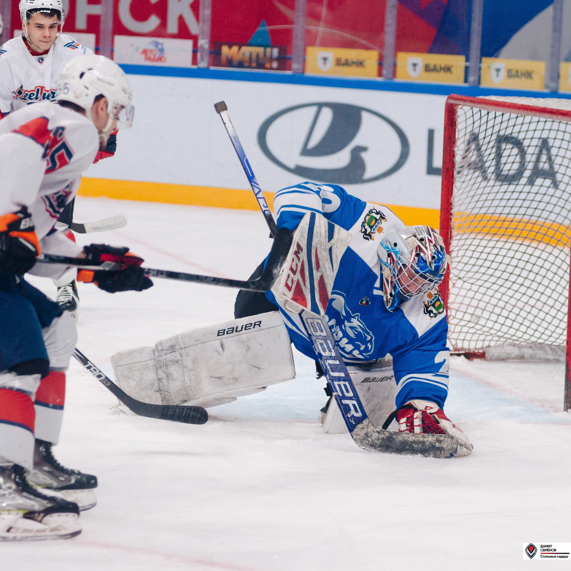 Чемпионат СХЛ. Стальные сердца — Газовик. Фотограф Магнитогорск Данил Семенов