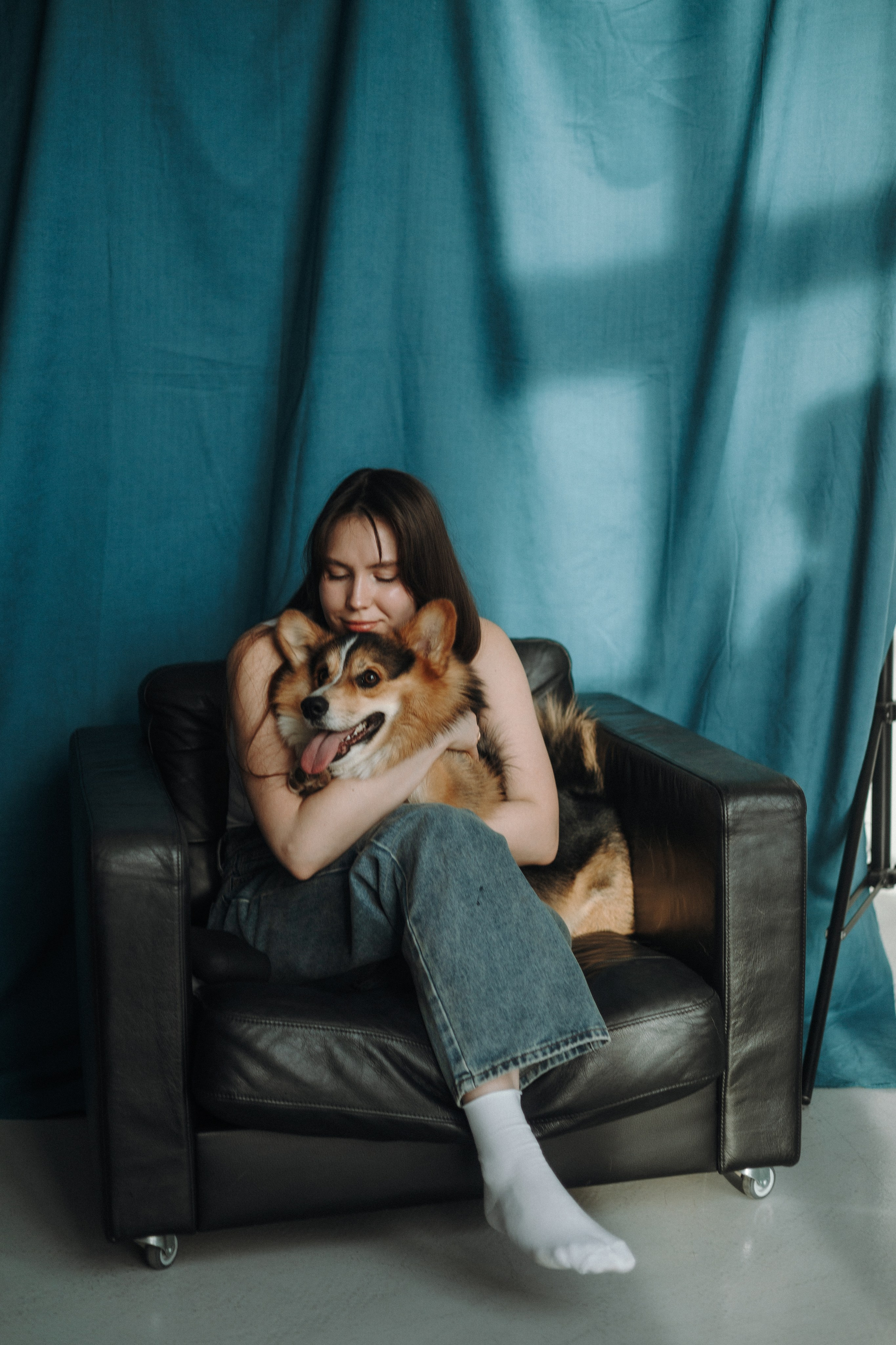 Настя и Коржик. Фотограф — Анималист | Санкт-Петербург