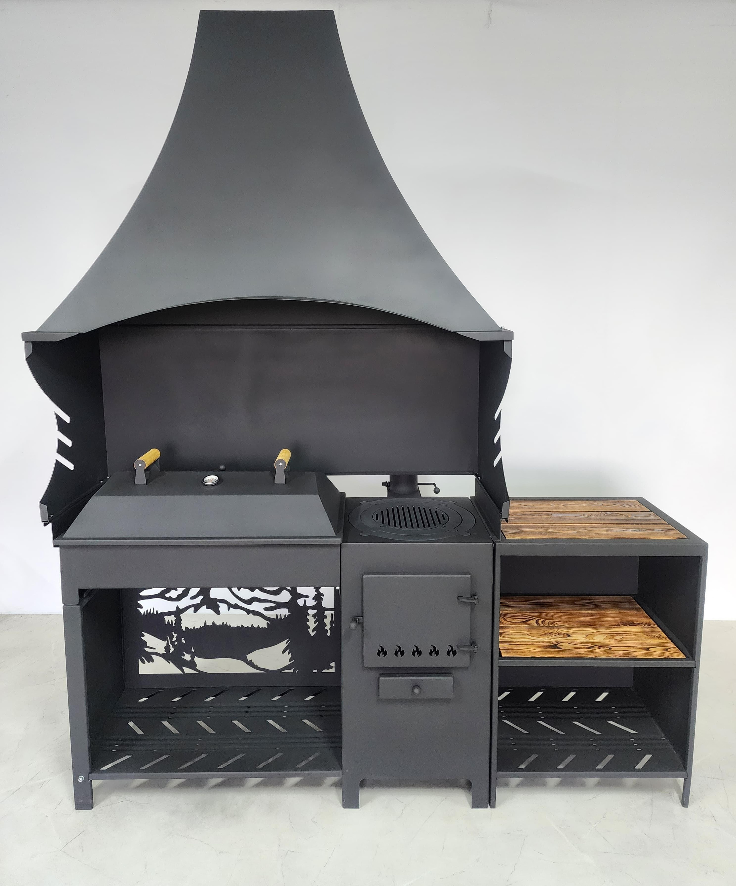 Дополнительны элементы к мангалу. Купить / заказать мангал для дома в Краснодаре от производителя «Мангал Мастер»