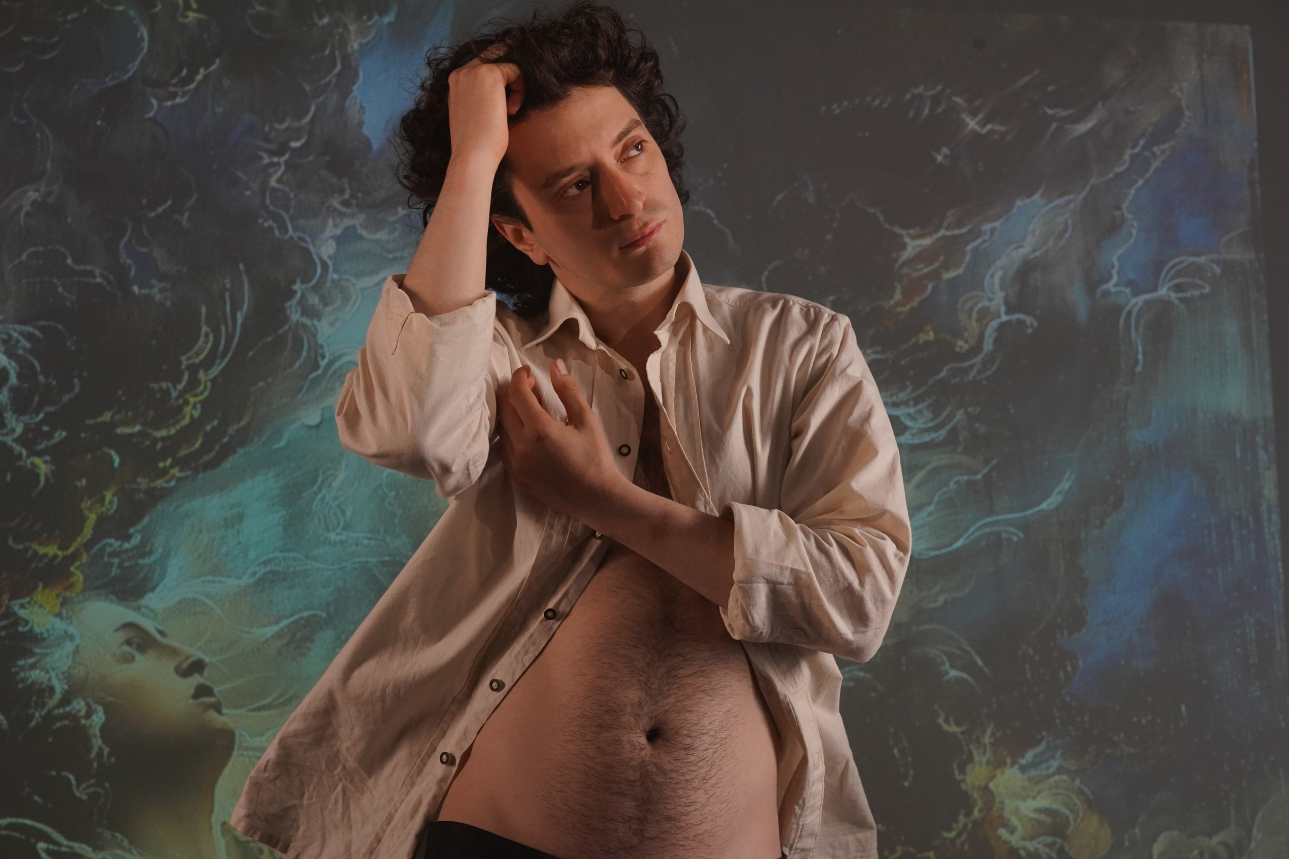 Фотосессия с проектором. Студийный и портретный фотограф в САНКТ-ПЕТЕРБУРГЕИрина Махаон